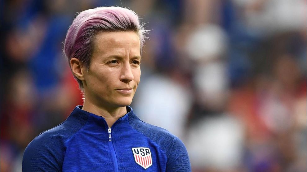 Pesepak bola timnas putri AS Megan Rapinoe