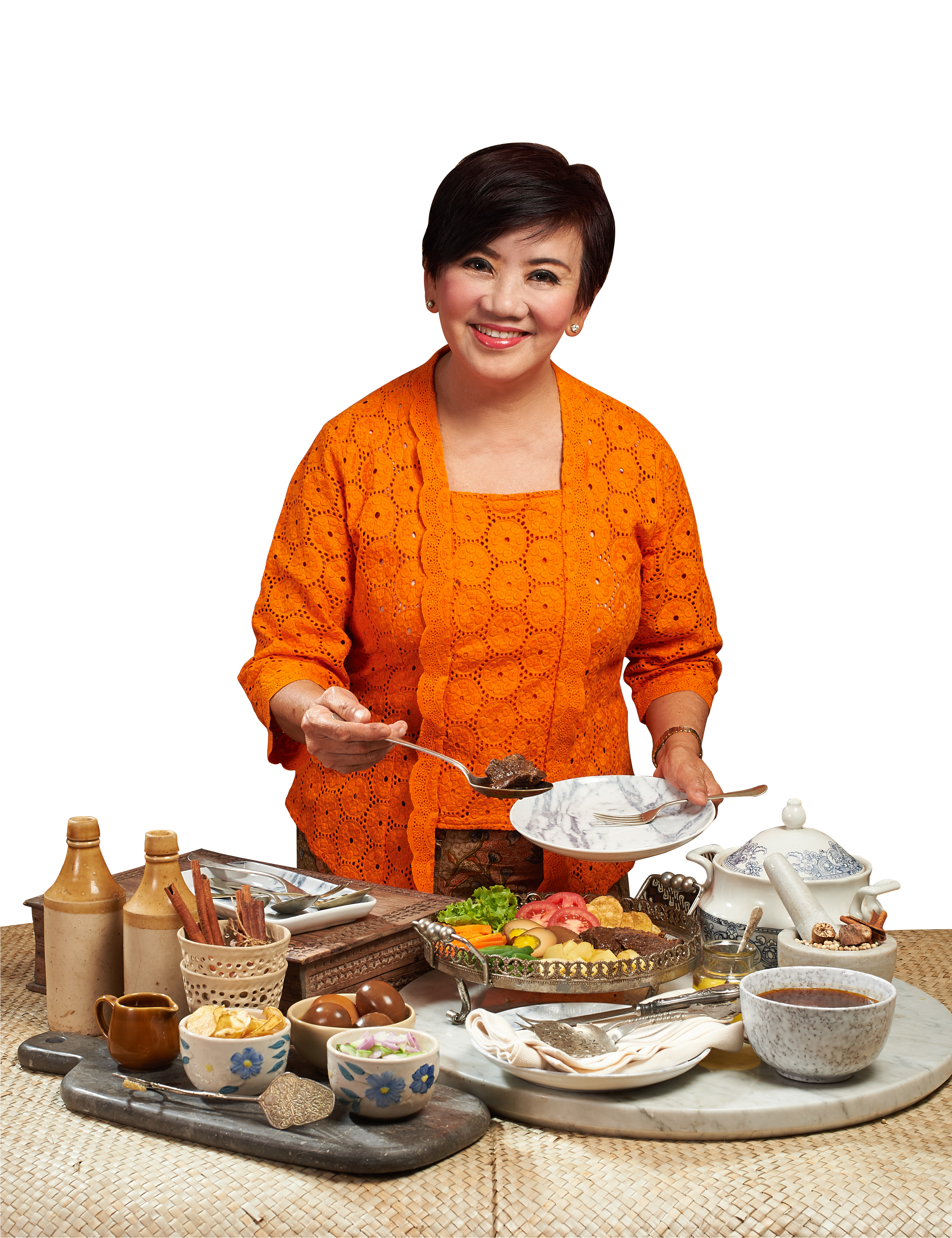 Founder rumah makan Dapur Solo Karina Rosalin Kumarga, atau yang juga akrab disebut Nyonya Swan.