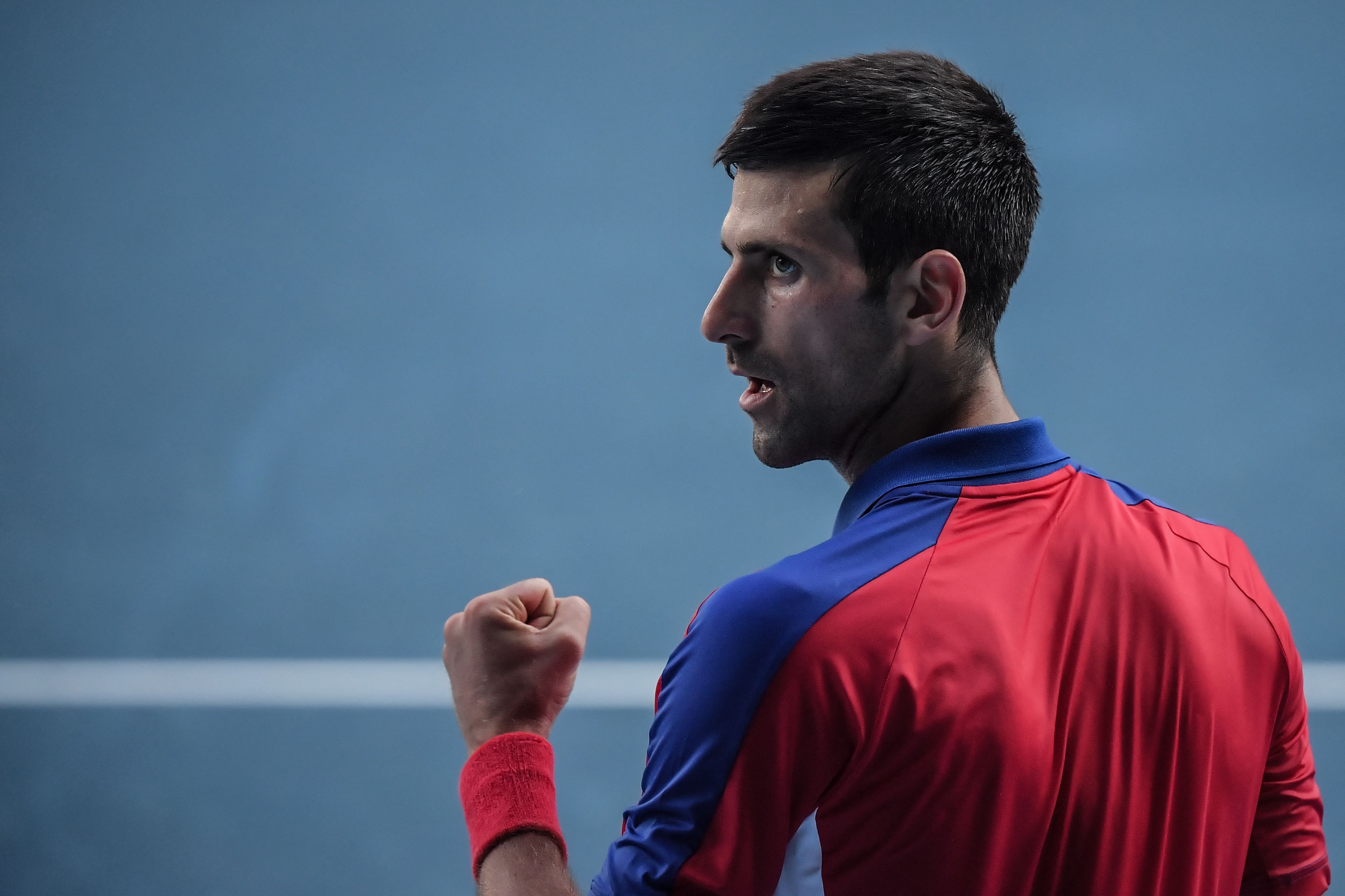 Petenis Serbia Novak Djokovic