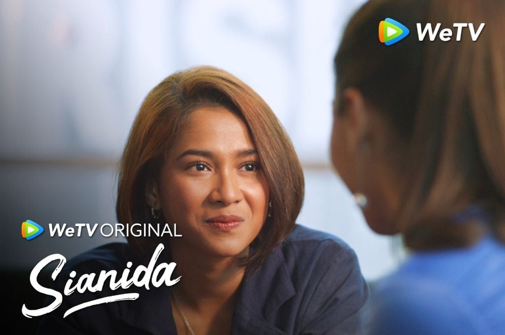 Salah satu adegan di serial WeTV Original Sianida.