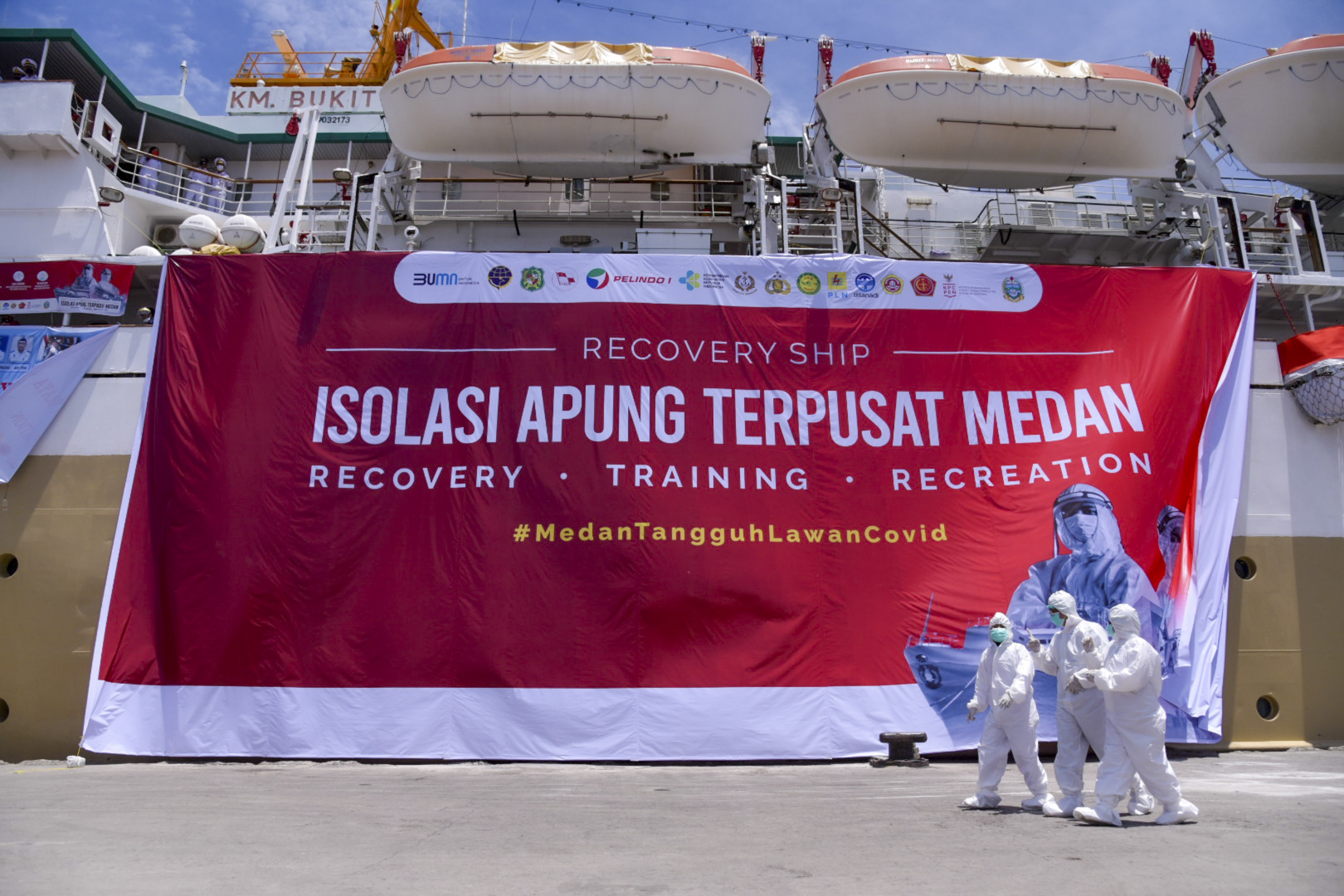 Lokasi isolasi apung terpusat di Medan