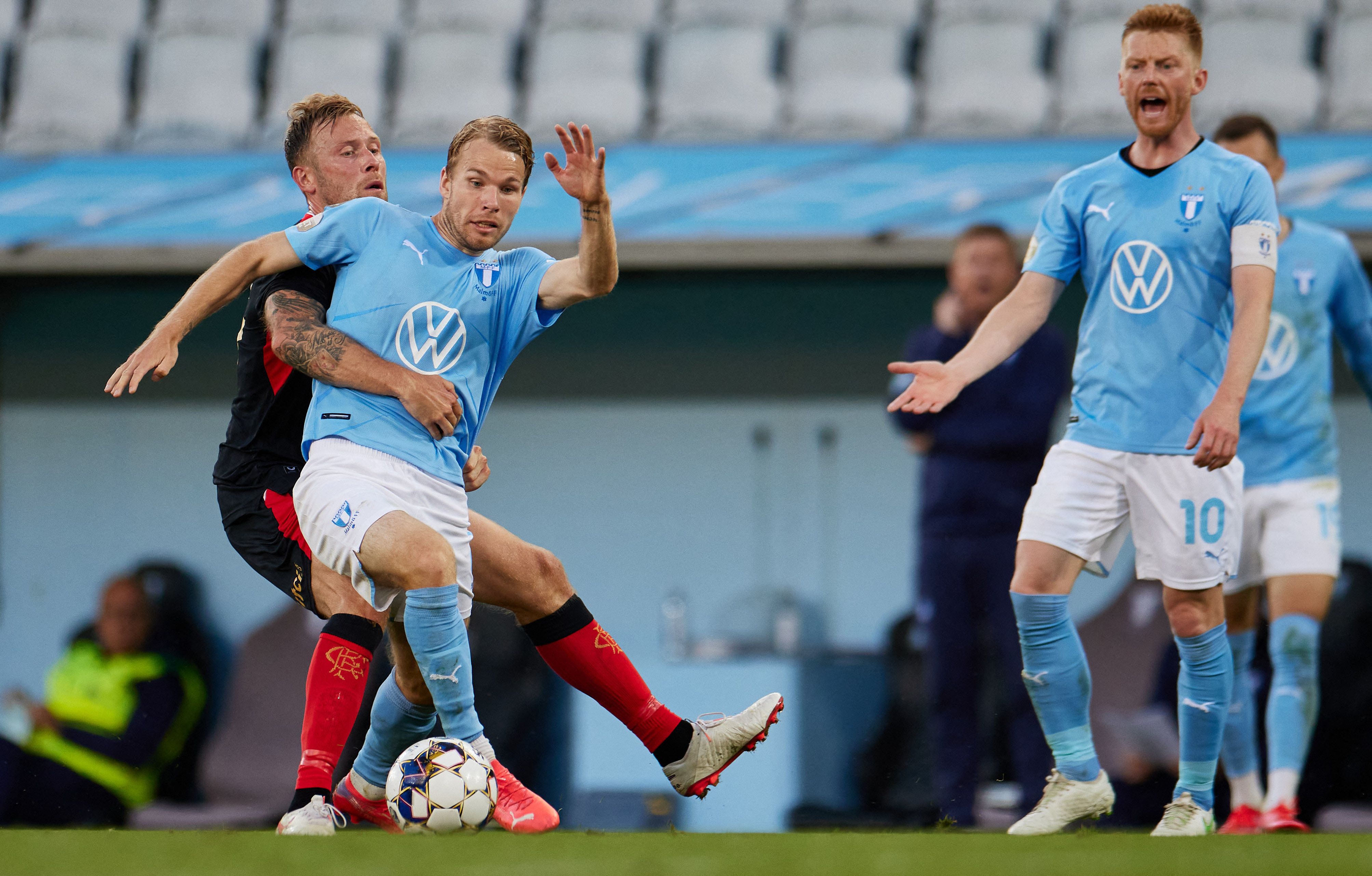 Laga kualifikasi putaran ketiga antara Rangers dan Malmo