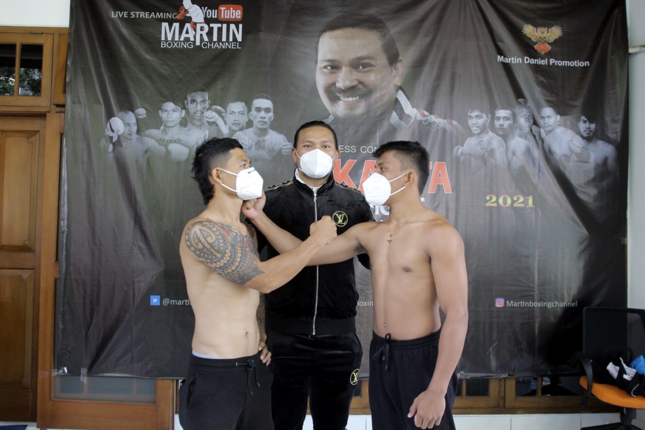 Salah satu pertaruangan dalam Jakarta Big Fights XVII