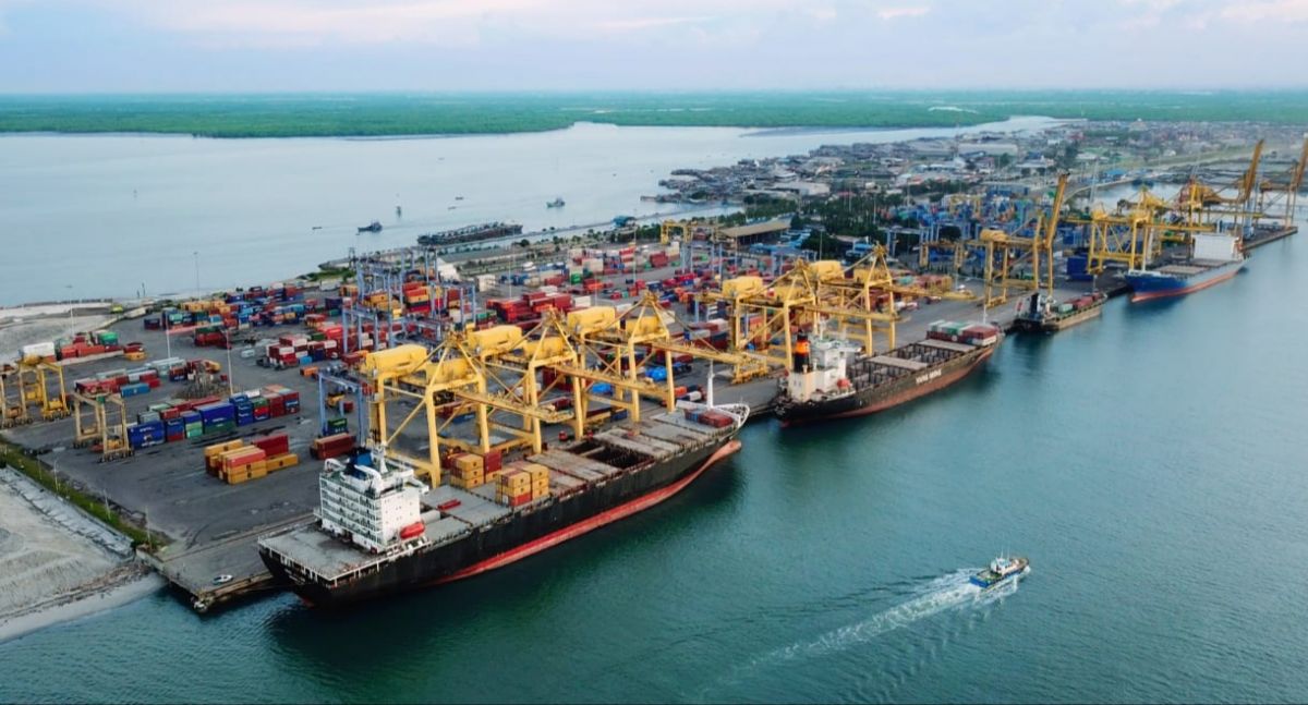 Ilustrasi: Terminal Peti Kemas Belawan, Medan, Sumatra Utara.  