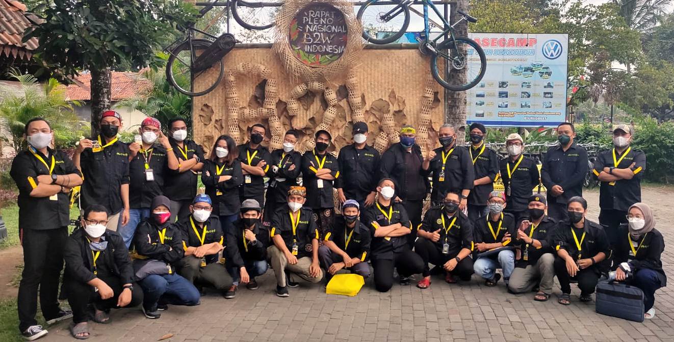 Jajaran pengurus B2W Indonesia