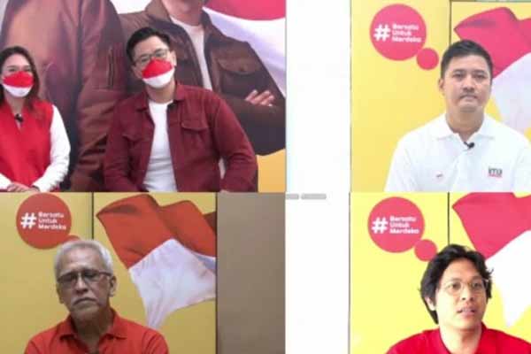 Konferensi pers virtual Indosat Ooredoo