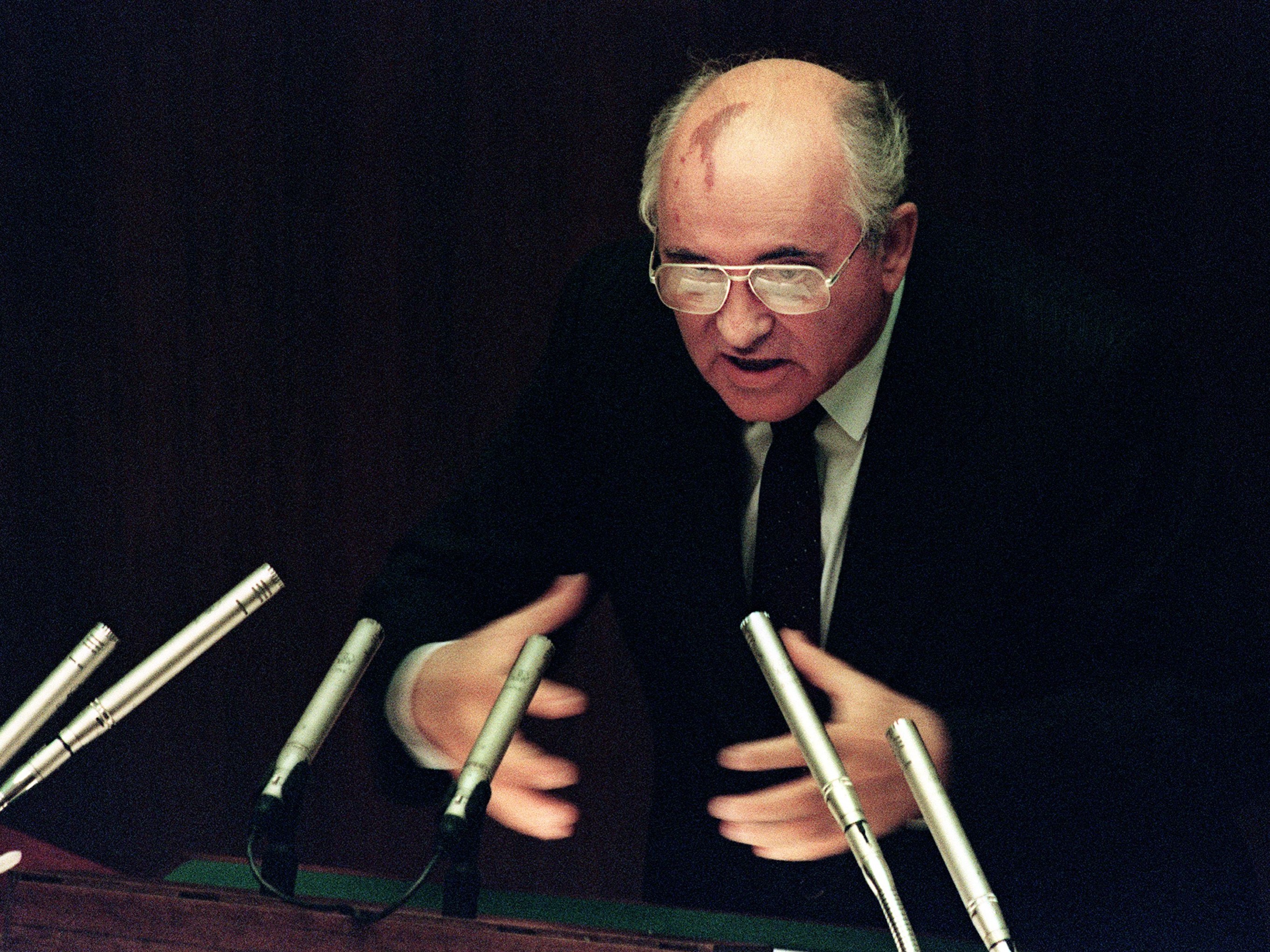 Mikhail Gorbachev.