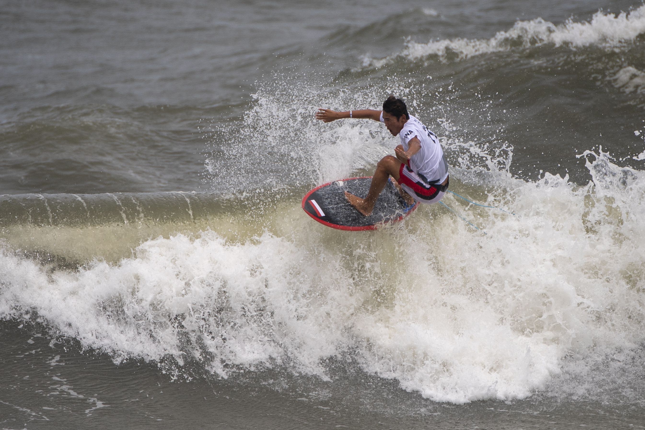Peselancar Indonesia, Rio Waida terhenti melaju ke babak perempat final Corona Open Mexico 2021, Jumat WIB (13/8)