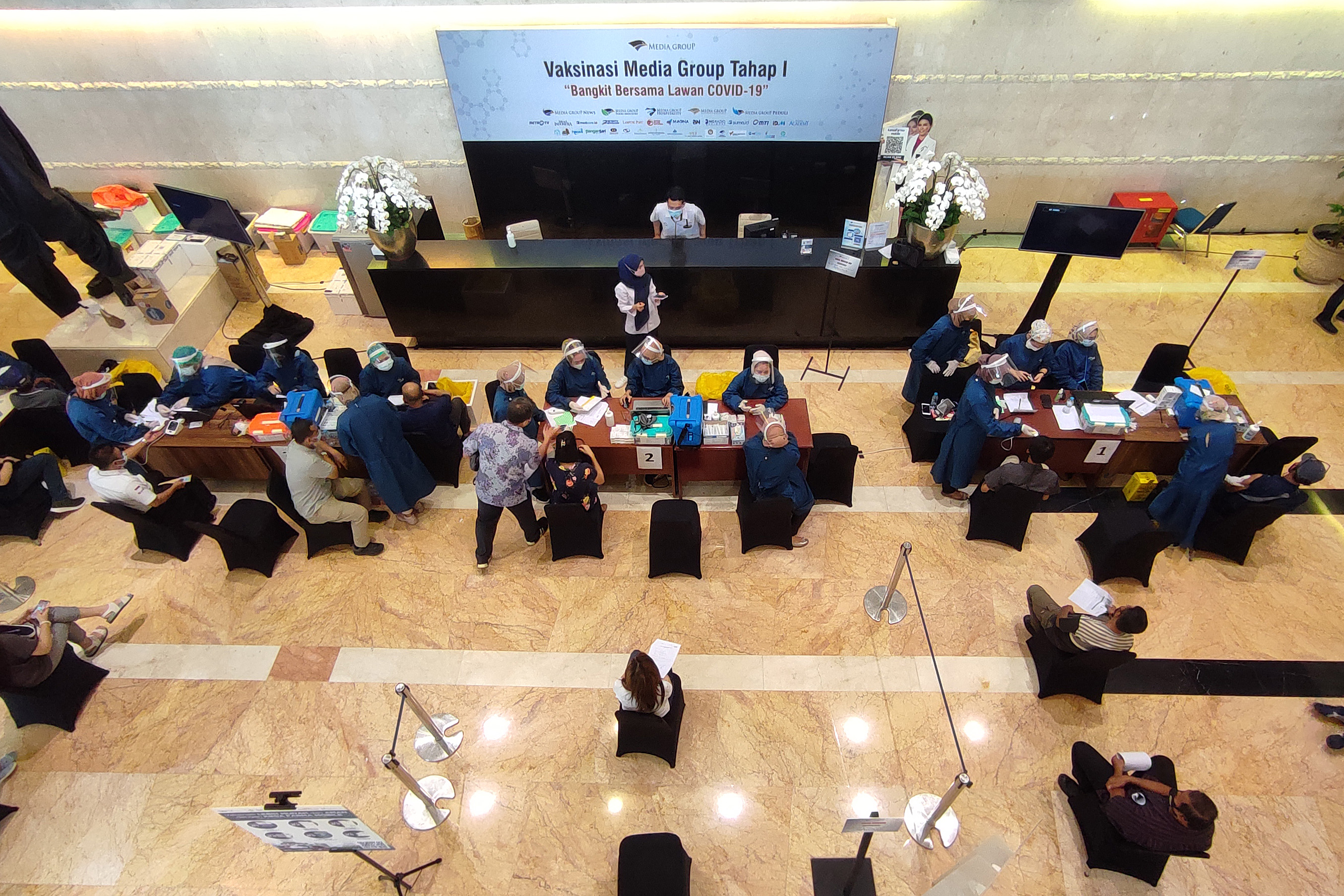 Ilustrasi: Vaksinasi covid-19