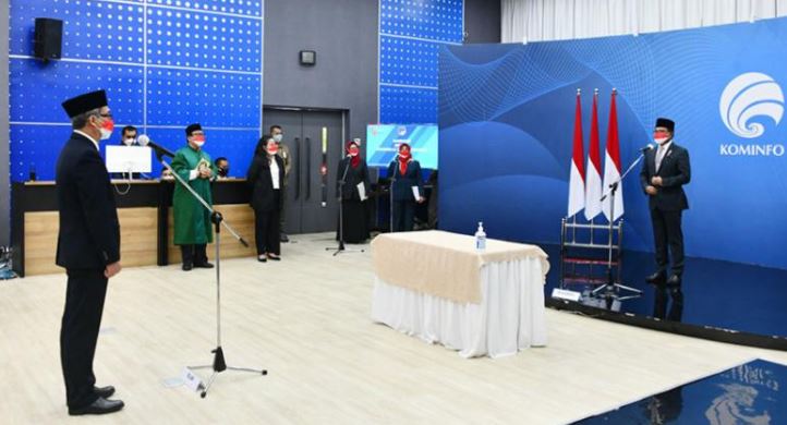 Usman Kansong dilantik sebagai Direktur Jenderal Informasi dan Komunikasi Publik Kementerian Komunikasi dan Informatika. 