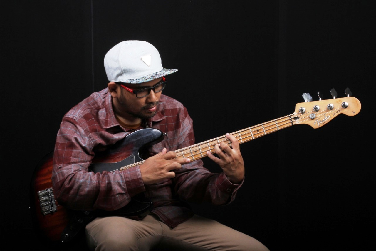 Muh Taufik B, Youtuber dan musikus asal Kota Majene, Sulbar, mengaku terbantu dengan platform musik digital yang ada.