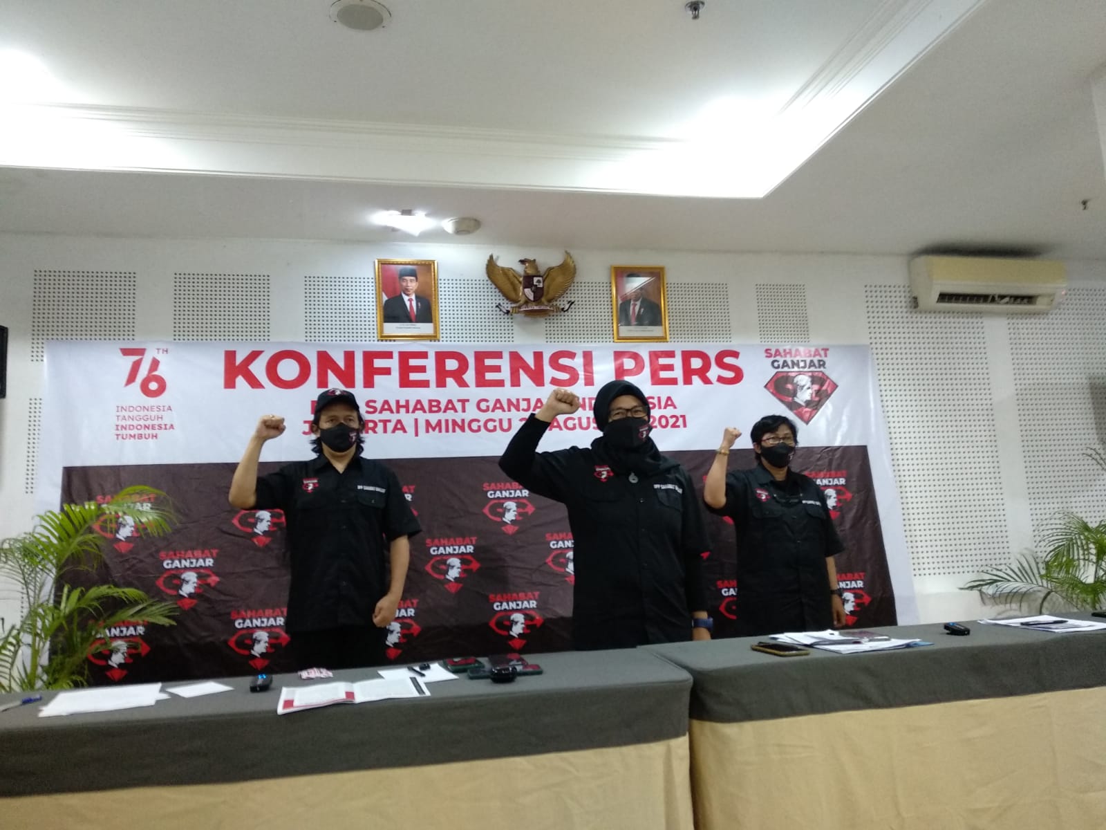 Deklarasi Serentak Sahabat Ganjar di 51 Kota Usung GanjarPranowo Maju 2024