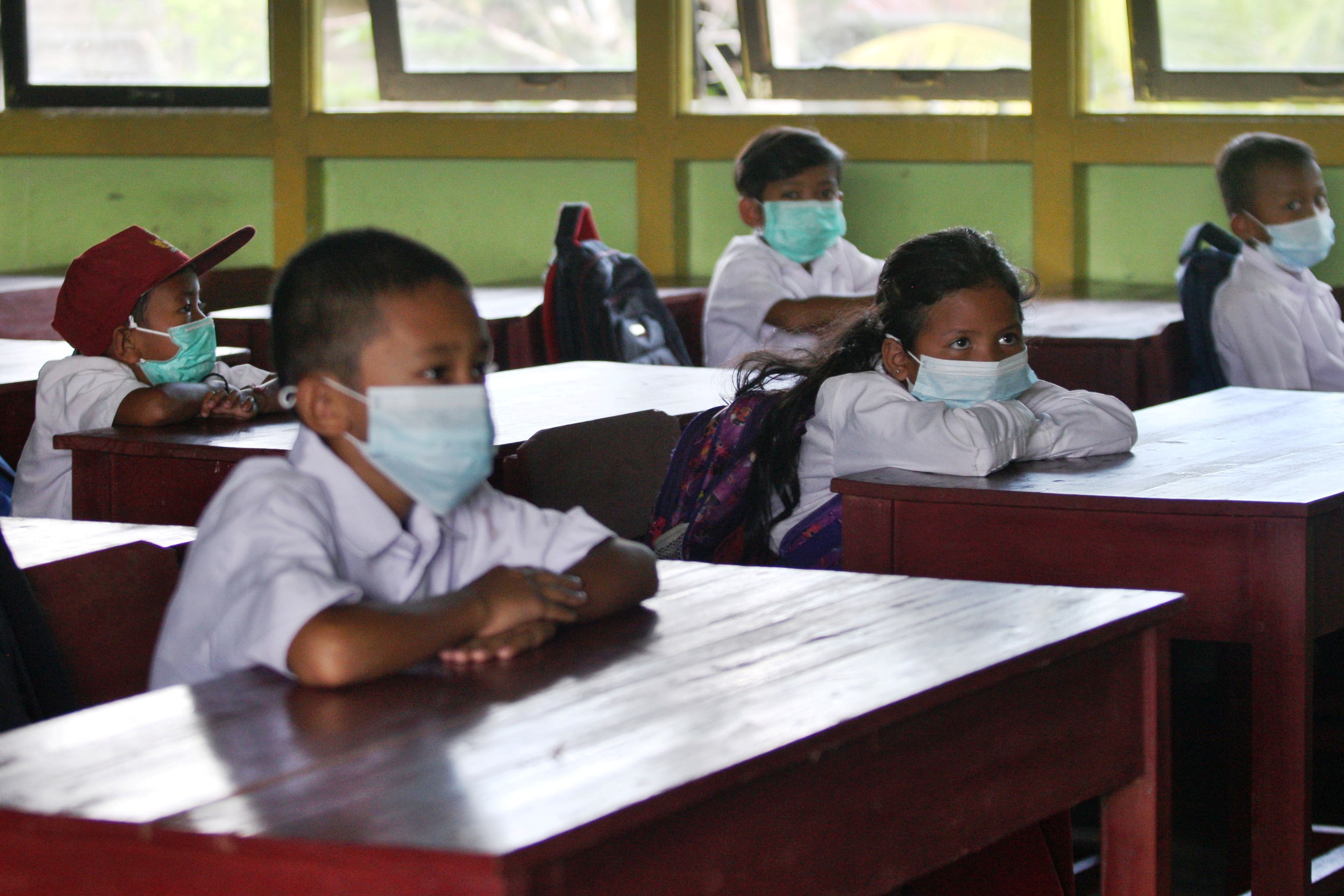 Ilustrasi pembelajaran tatap muka.