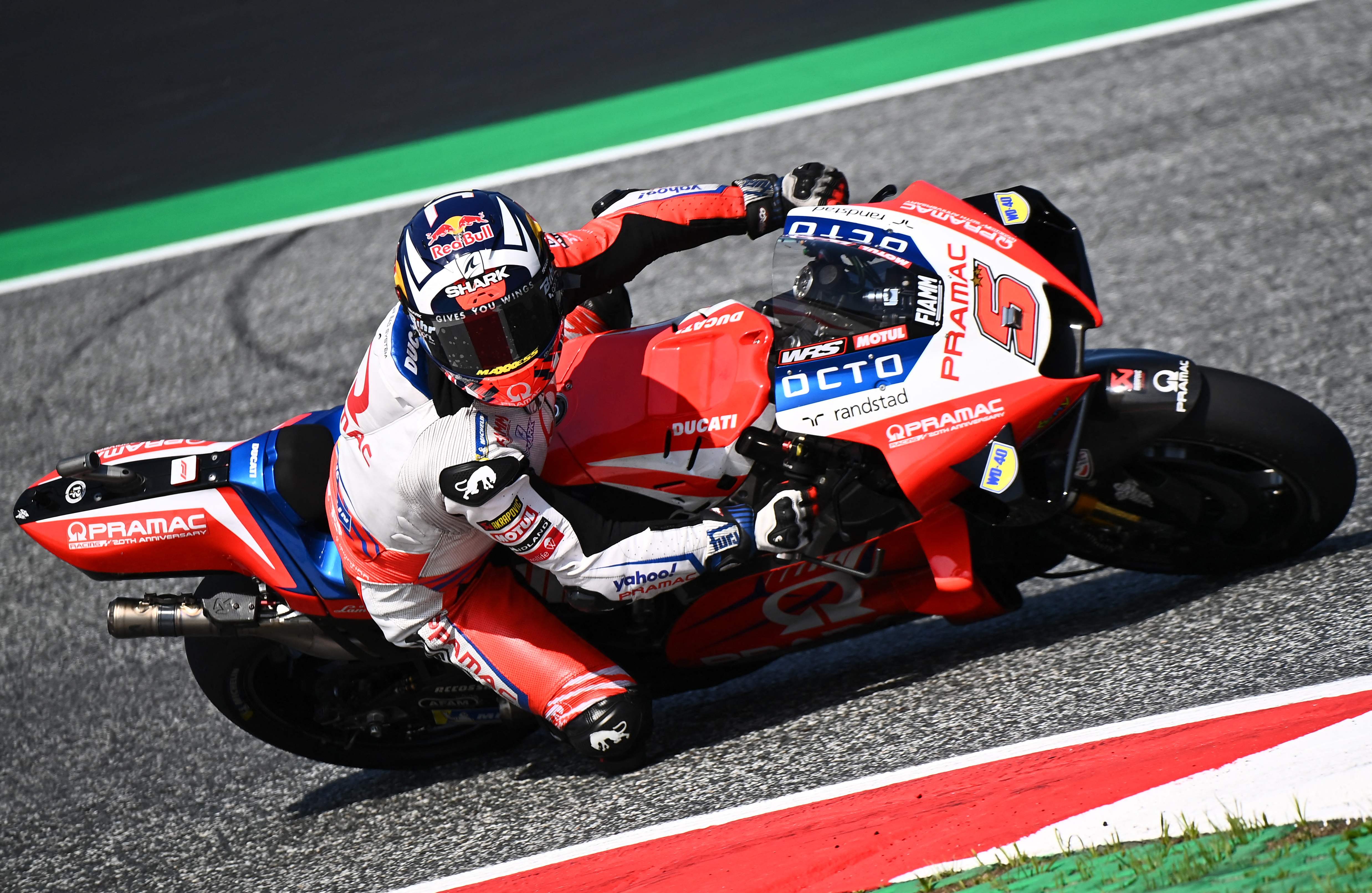 Pembalap tim pramac racing johann zarco