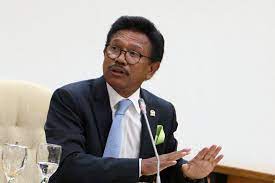 Menteri Komunikasi dan Informatika Johnny G Plate.