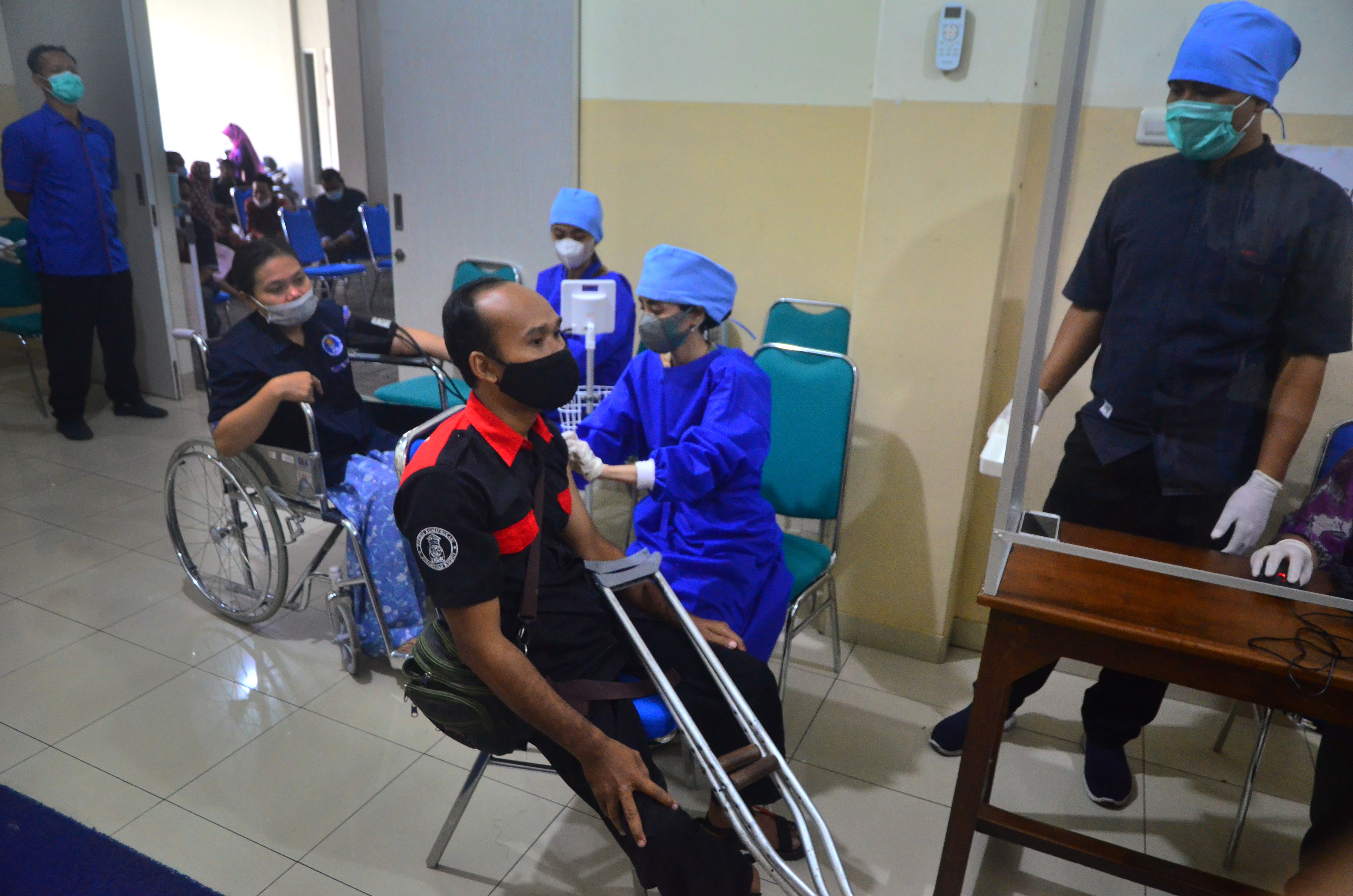 Pemerintah Percepat Vaksinasi Covid-19 untuk Penyandang Disabilitas