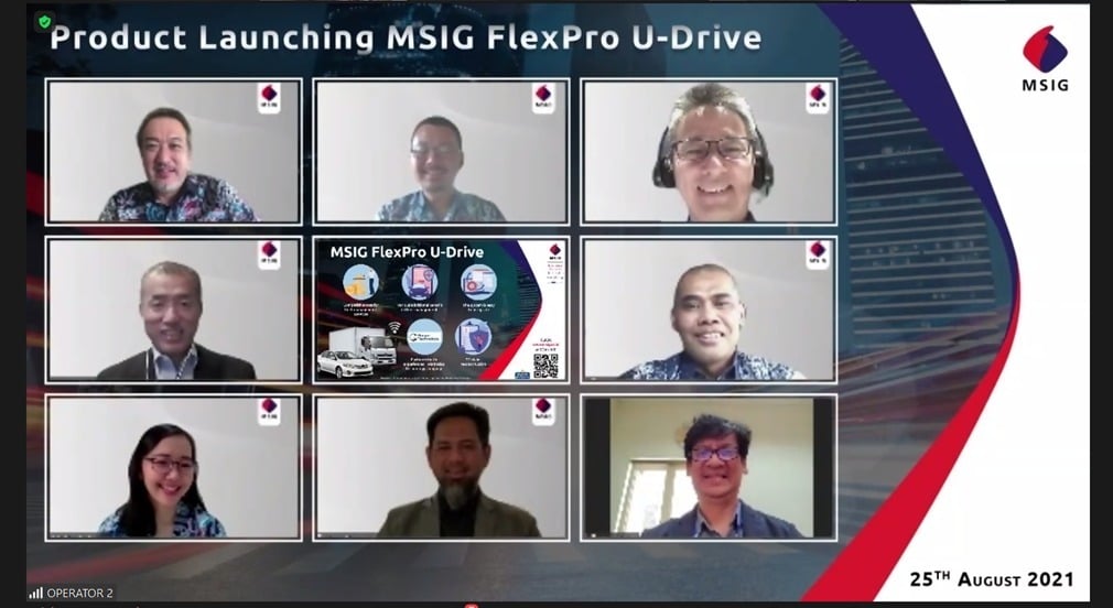 Peluncuran MSIG FlexiPro U-Drive secara virtual