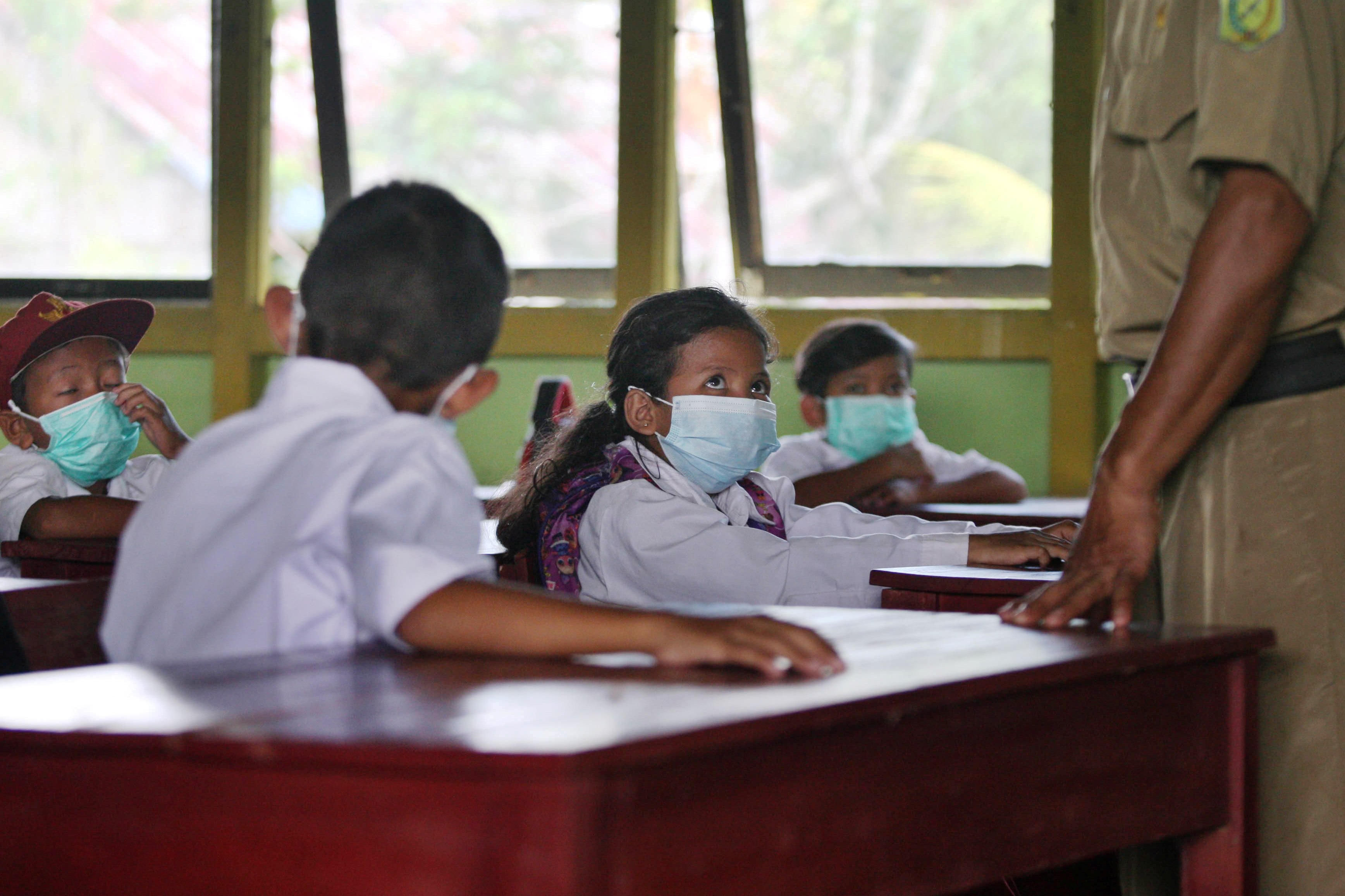 Ilustrasi pembelajaran tatap muka.