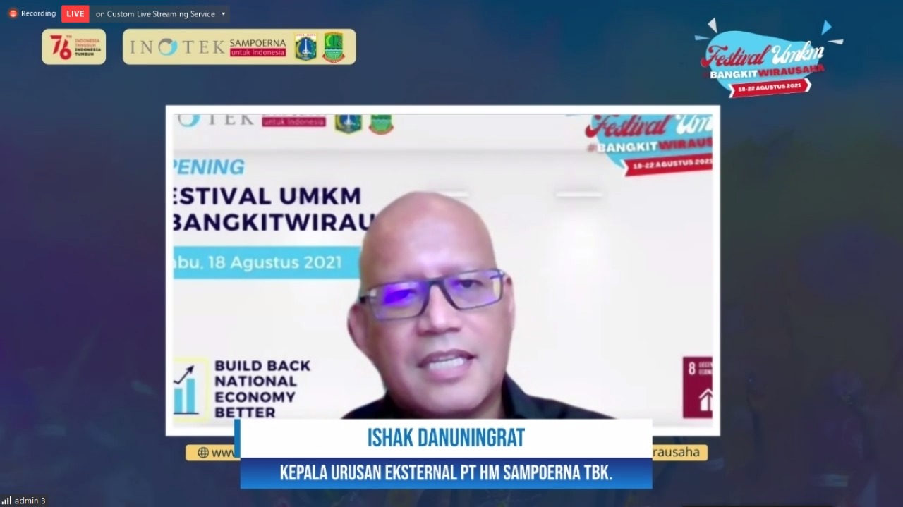 Fetsival UMKM #Bangkit Wirausaha Inotek dan Sampoerna