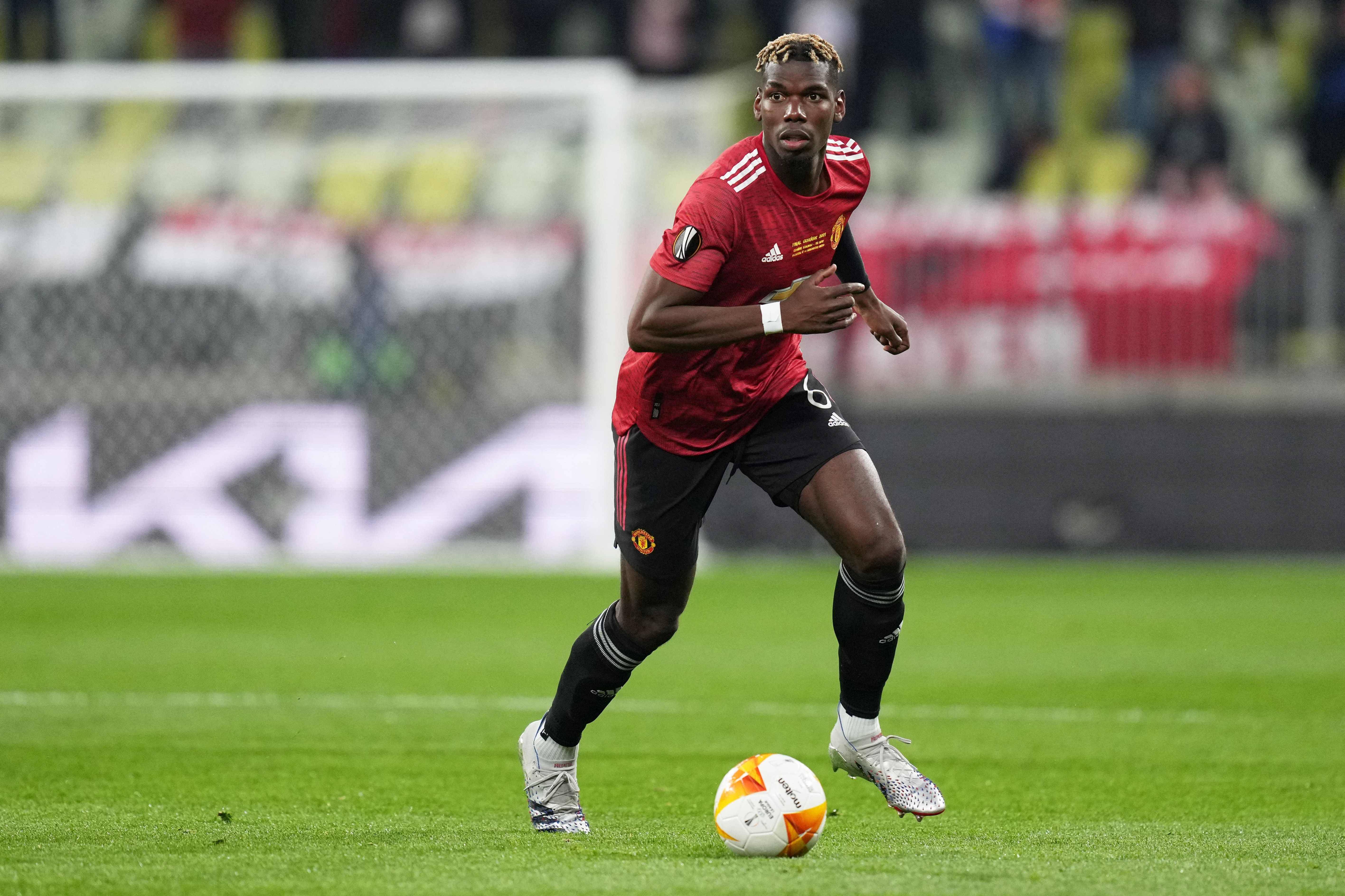 Gelandang Manchester United Paul Pogba