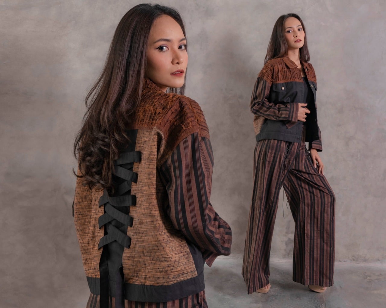 Salah satu produk fesyen ramah lingkungan di Wastra Nusantara Virtual Market