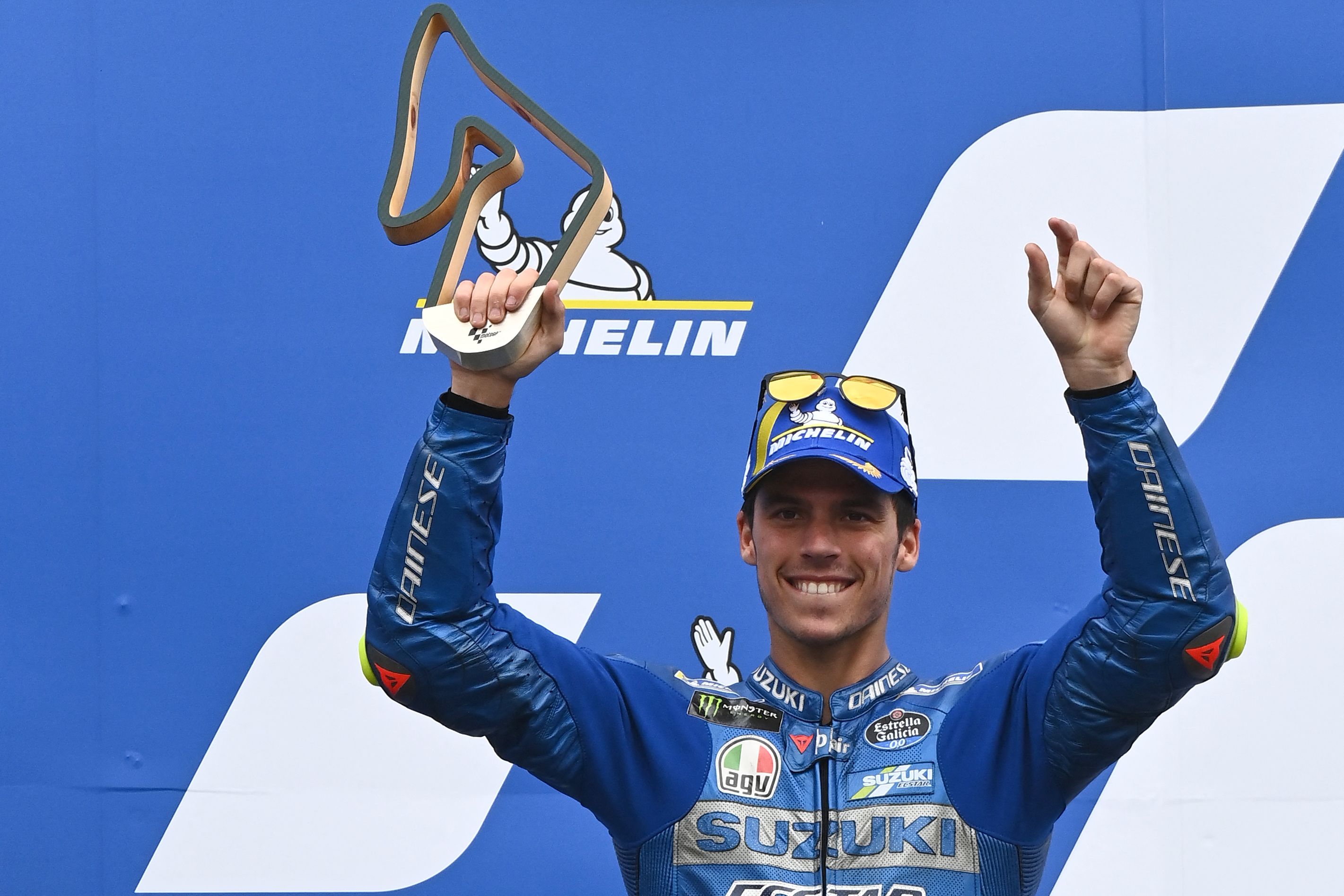 Pembalap Suzuki Ecstar Joan Mir