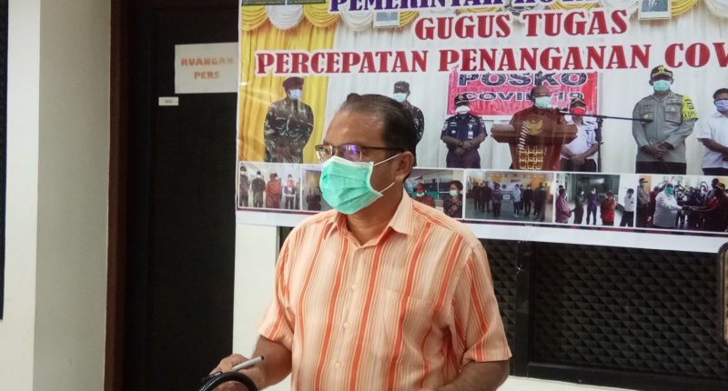 Jubir Satgas Covid-19 Kota Sorong, Ruddy R. Lakku, S.Pi.,M.M,
