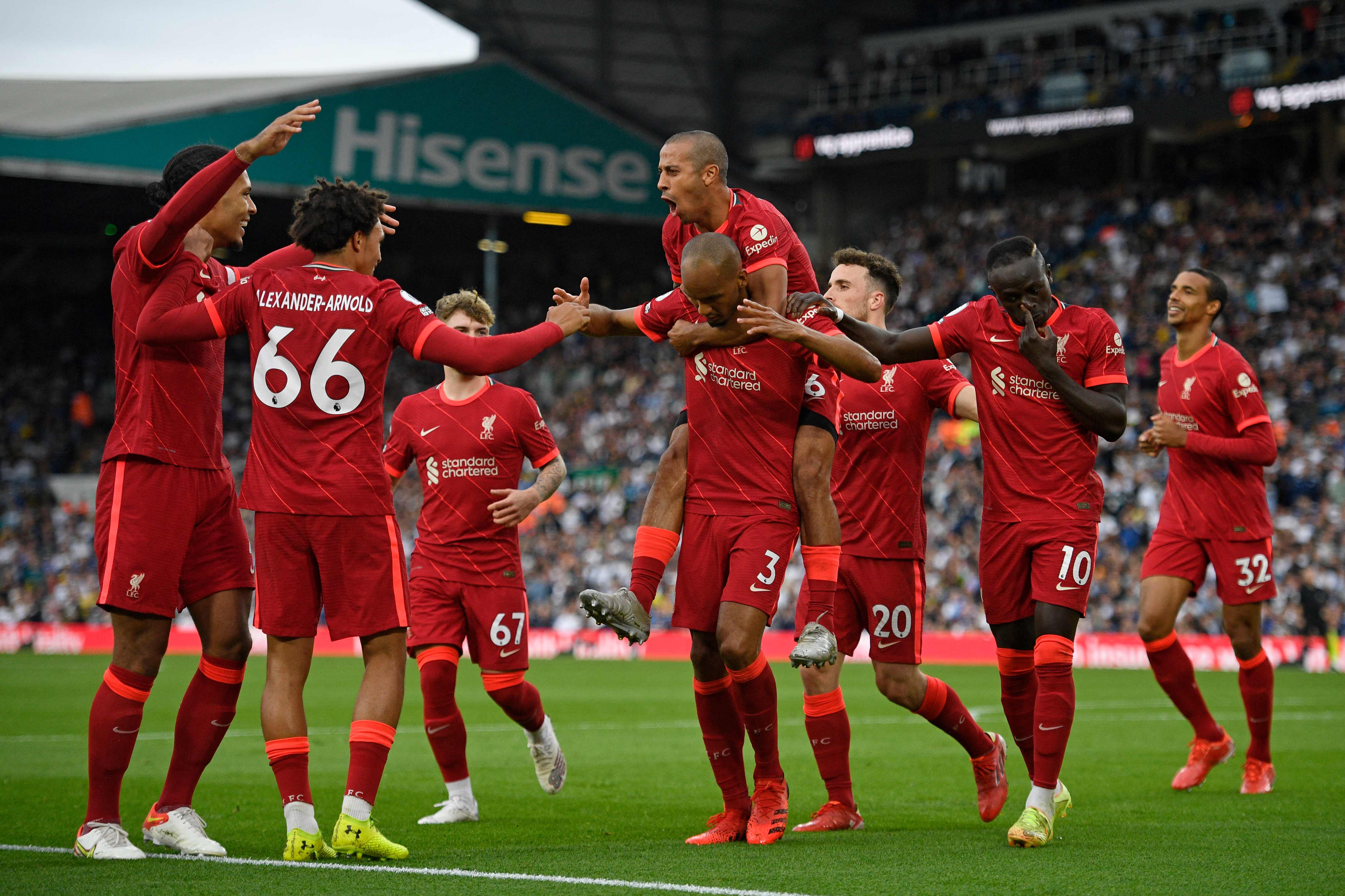 Liverpool Menang Telak di Kandang Leeds