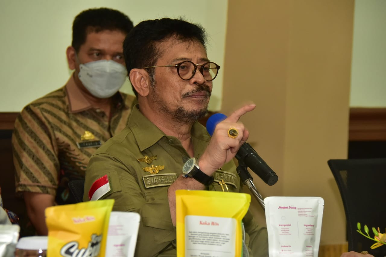 Menteri Pertanian Syahrul Yasin Limpo (SYL). 