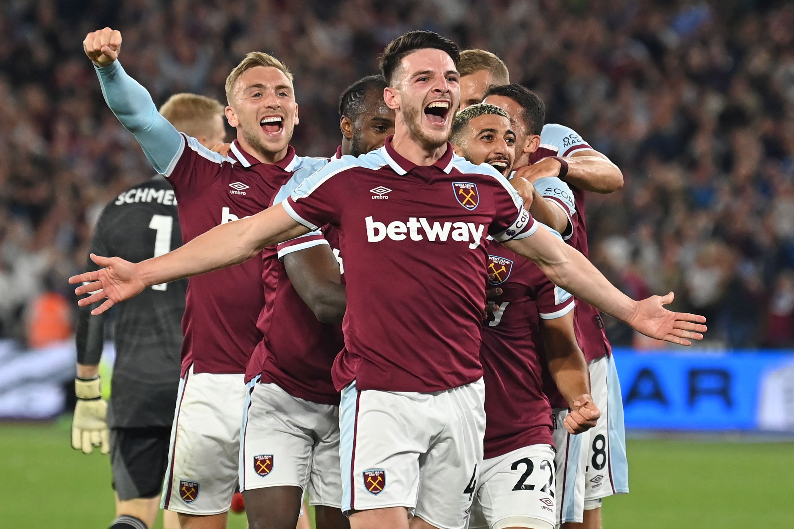 Gelandang West Ham United Declan Rice