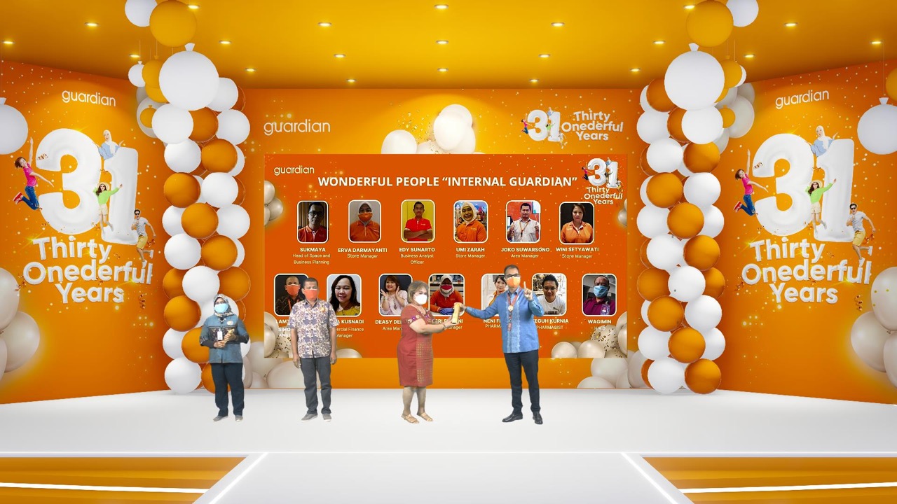  Guardian Indonesia memberikan penghargaan bagi tokoh inspiratif: 