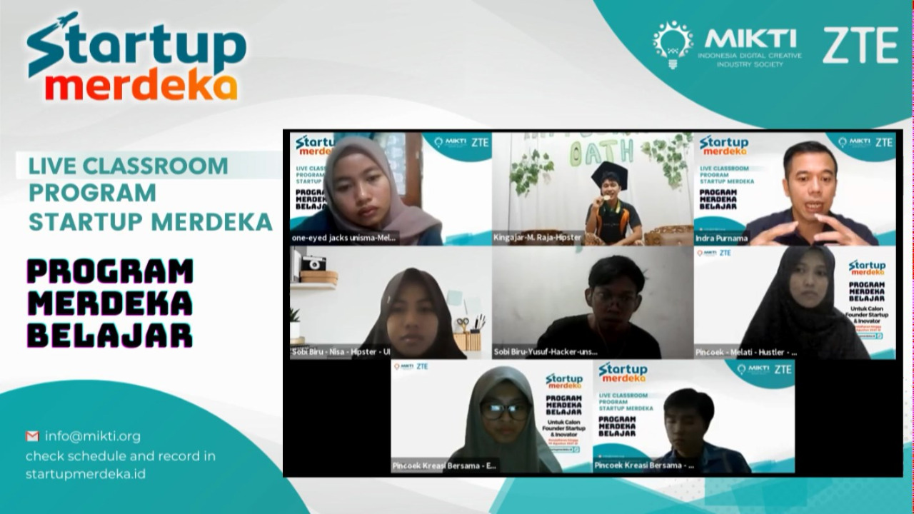 Pacu Inovasi Mahasiswa, MIKTI Luncurkan Startup Merdeka