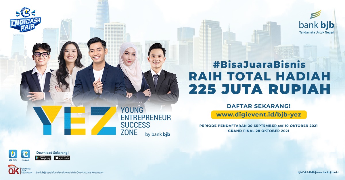 Bank bjb menggelar kompetisi bisnis dengan tajuk Road To bjb YEZ (Young Entrepreneur Success Zone).
