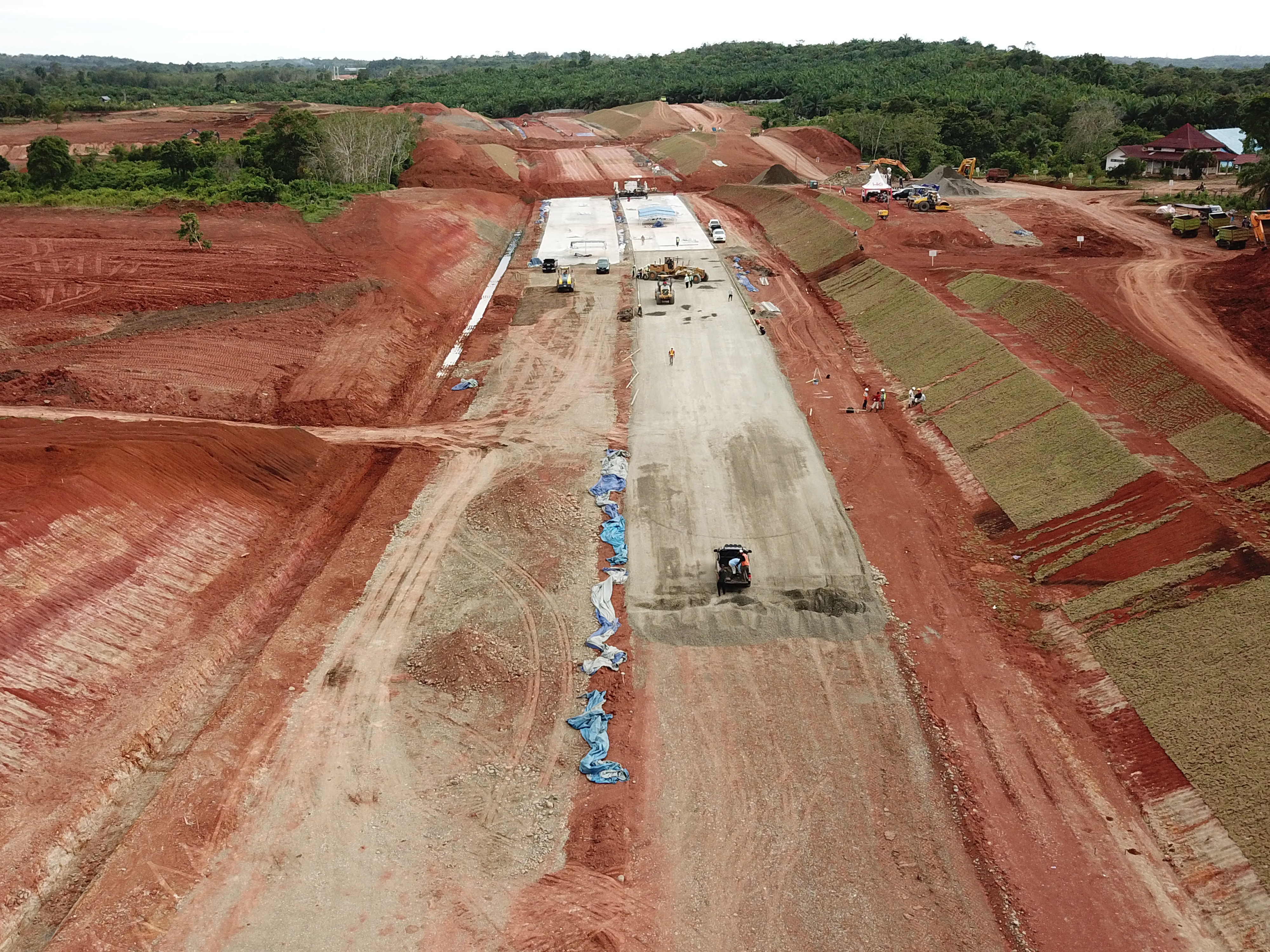 Proyek Tol Trans Sumatra Seksi Bengkulu-Taba Penanjung Rampung Desember Ini