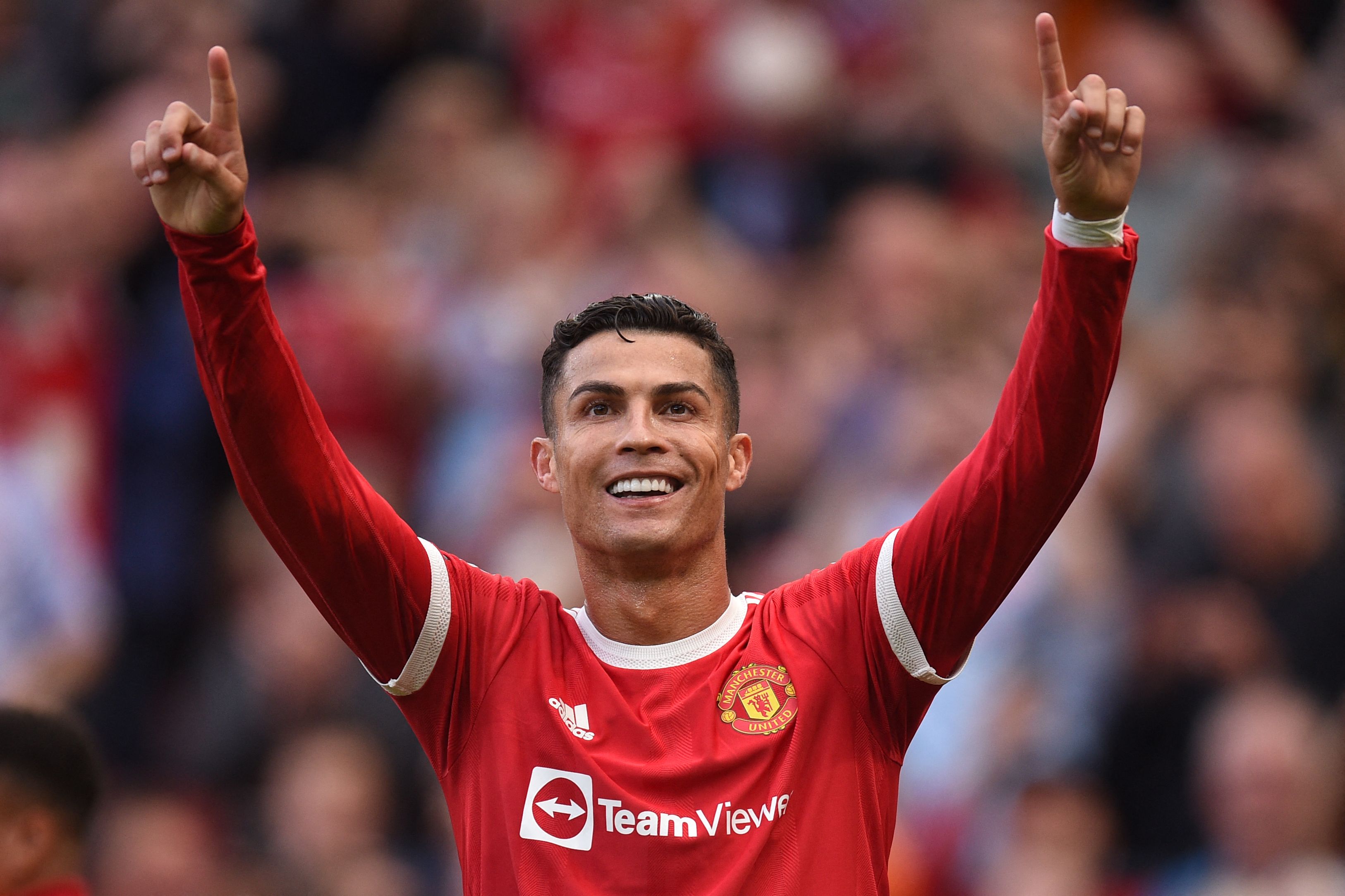 Penyerang Manchester United Cristiano Ronaldo