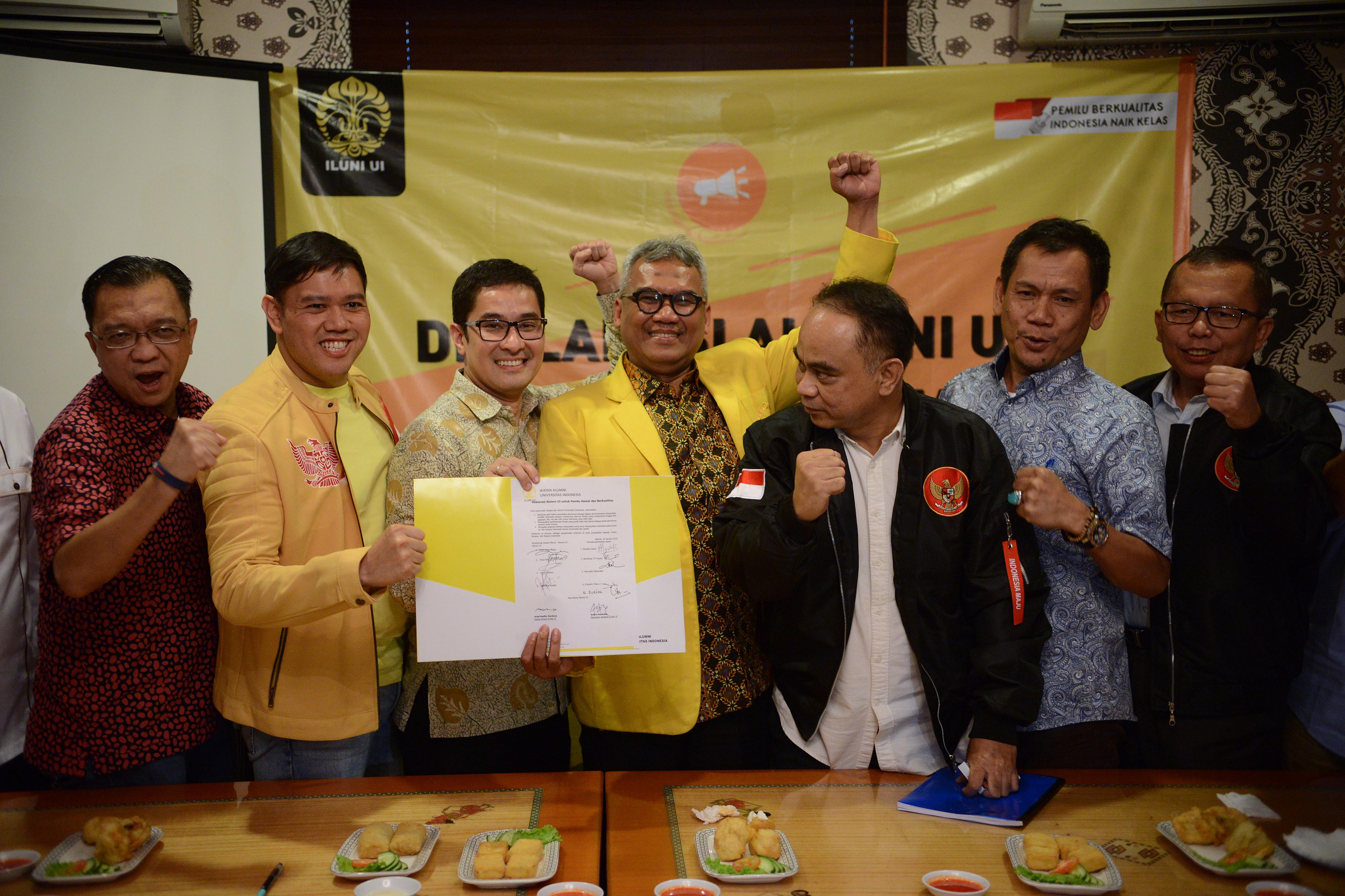 Para pengurus Ikatan Alumni Universitas Indonesia