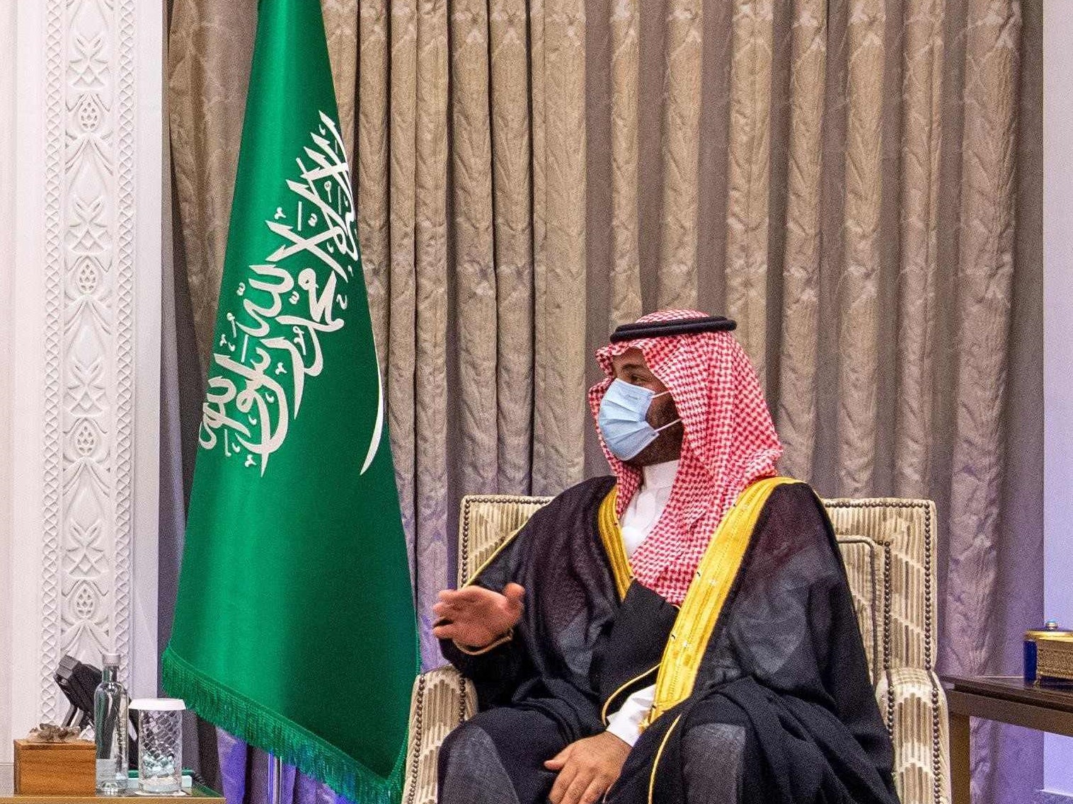 Putra Mahkota Saudi Muhammad bin Salman.