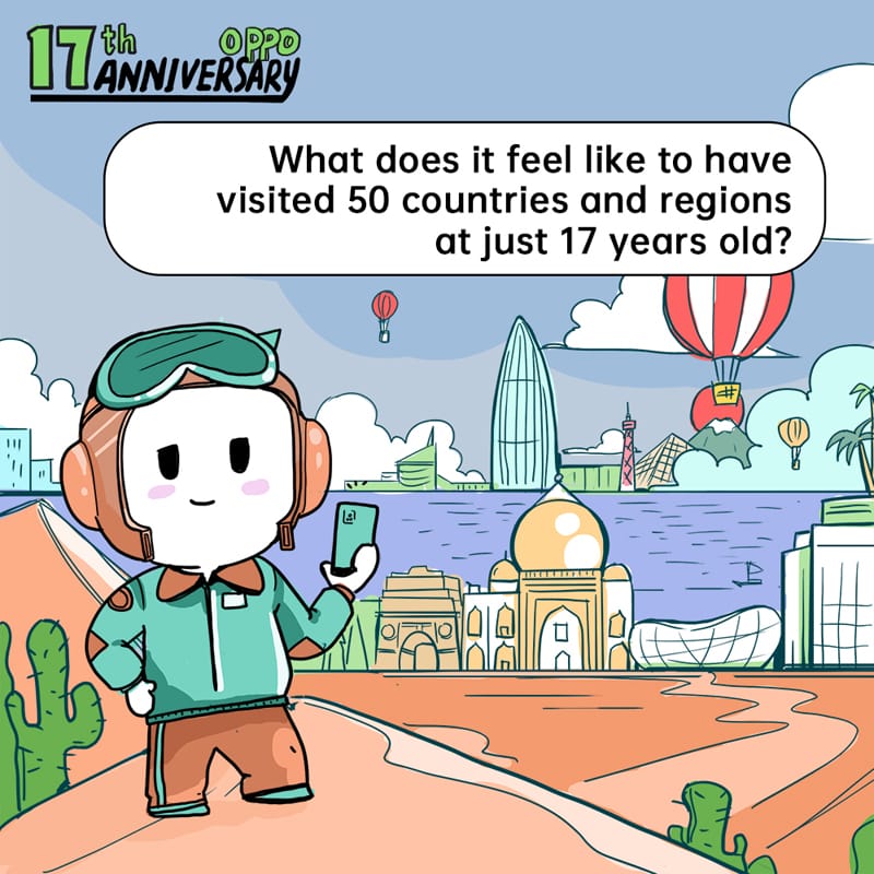 OPPO memperingati 17 tahun kehadirannya 