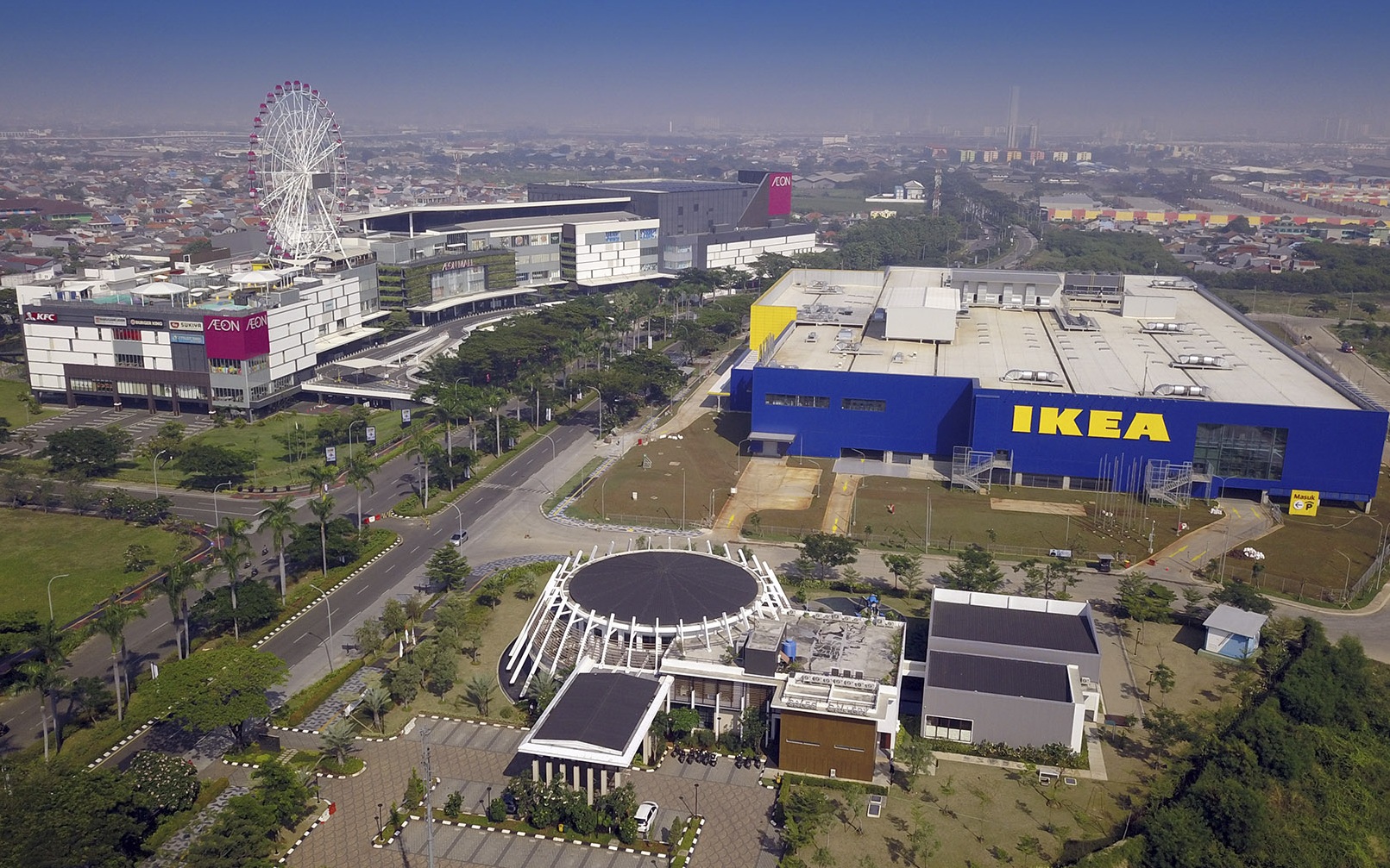 Proyek Jakarta Garden City menjadi kontributor utama penjualan PT Modernland Realty Tbk