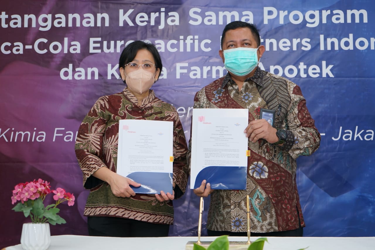 Kimia Farma Apotek dan CCEP Kolaborasi Tingkatkan Imunitas Karyawan   