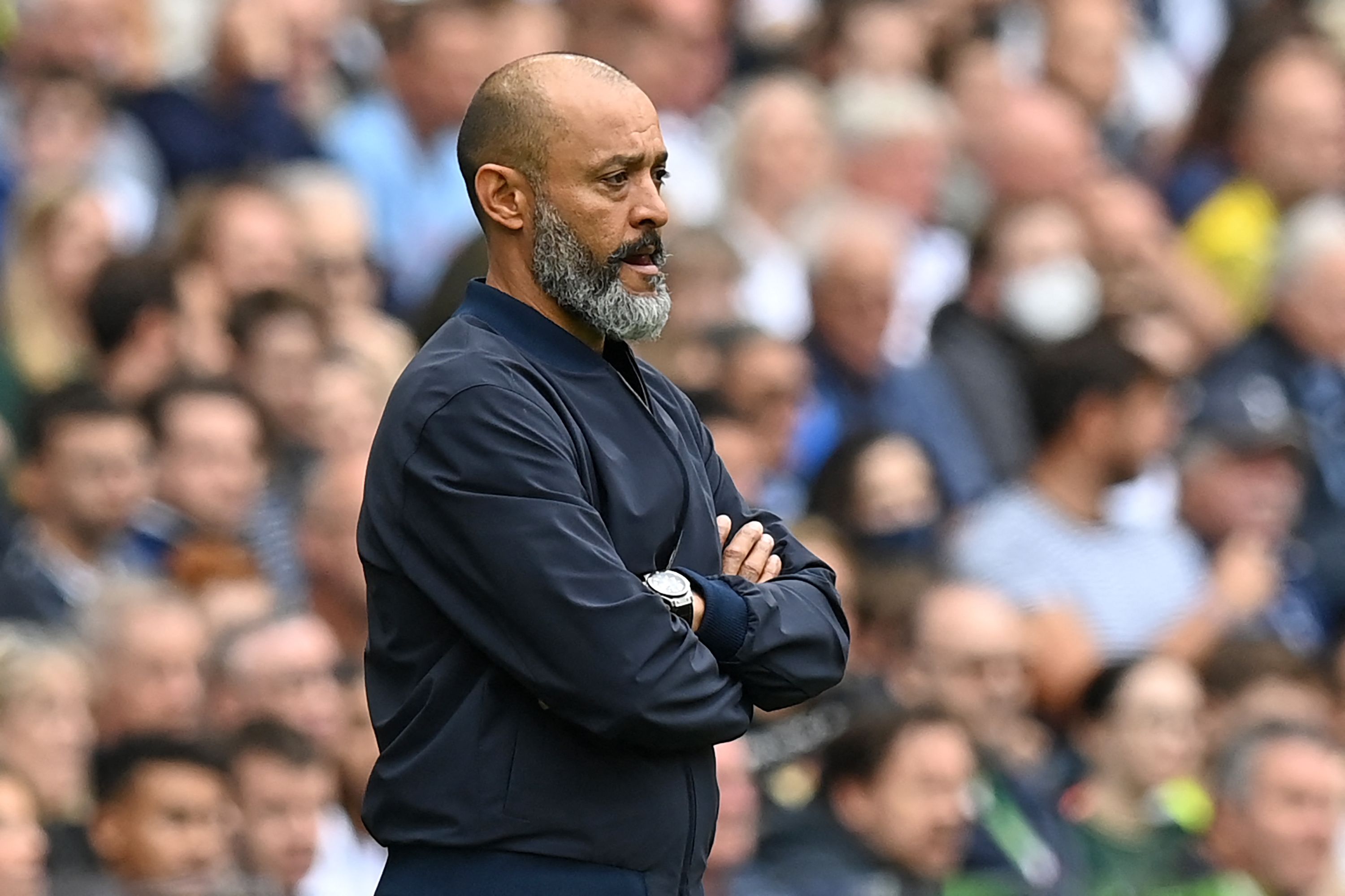 Pelatih Tottenham Hotspur Nuno Espirito Santo.