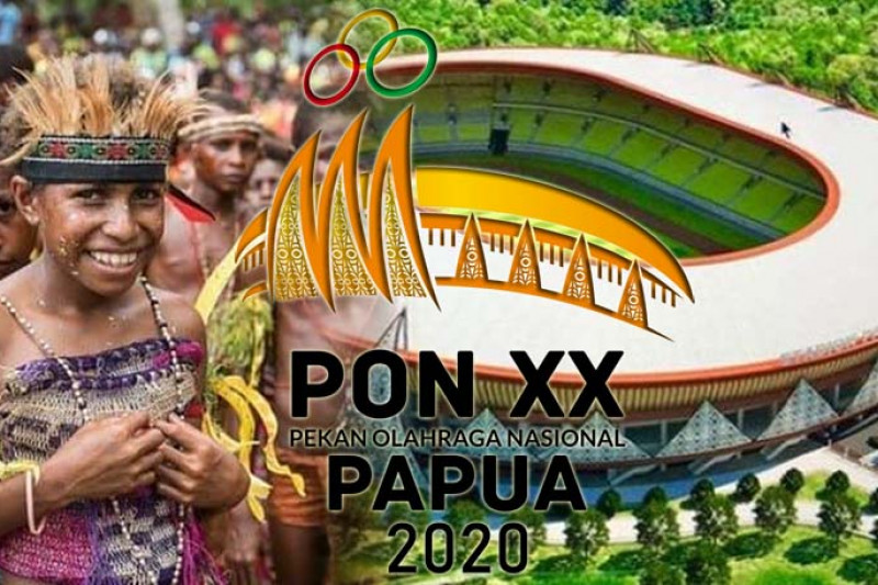 Suvenir PON XX Papua Sudah Mulai Dijual di Lokapasar