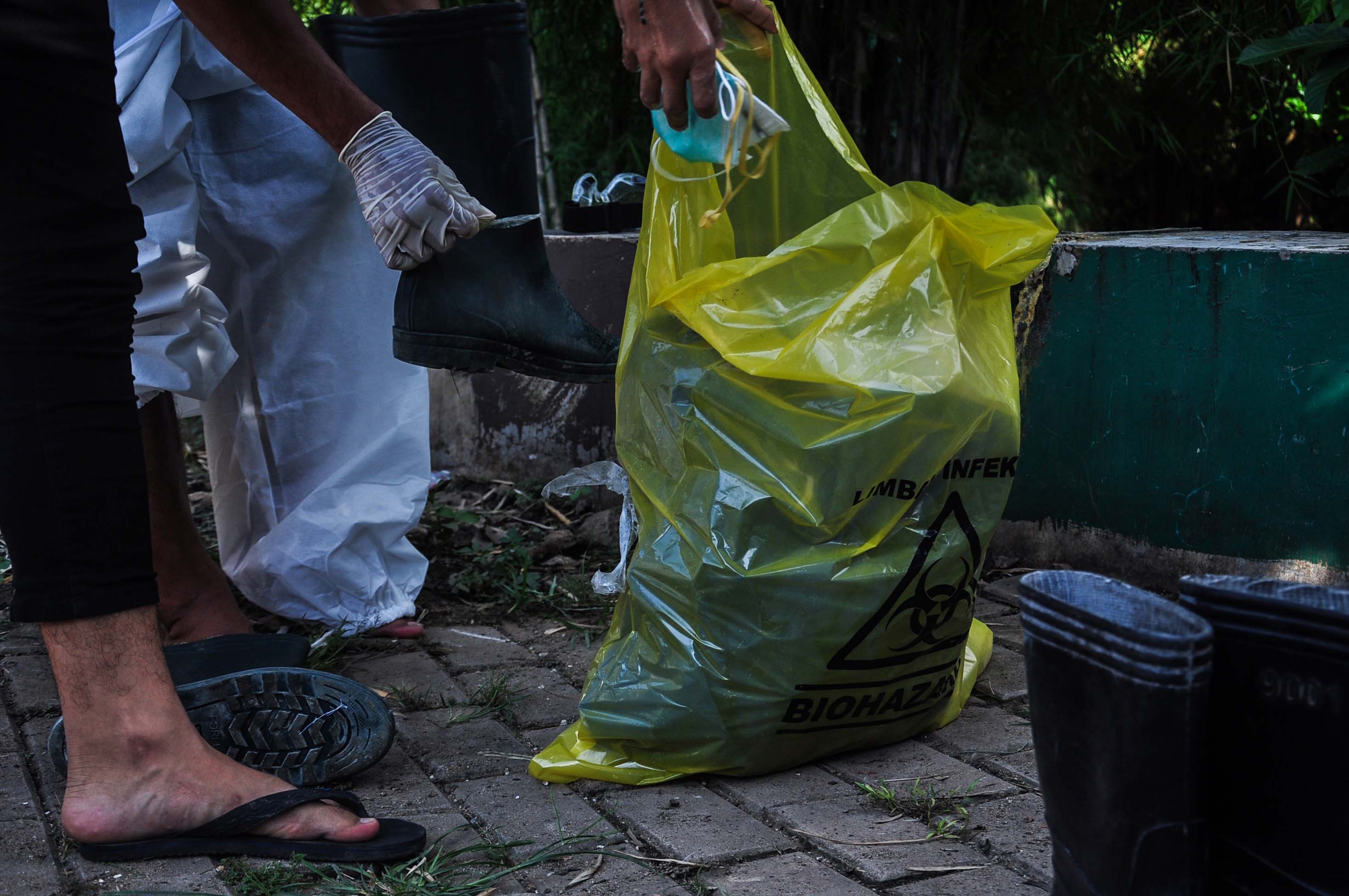 Volume Limbah Covid 19 di Kalsel Lebih 200 Ton