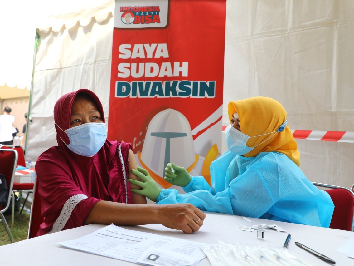 Indonesia Pasti Bisa Suntikkan 1.000 Dosis Vaksin di Bekasi Utara
