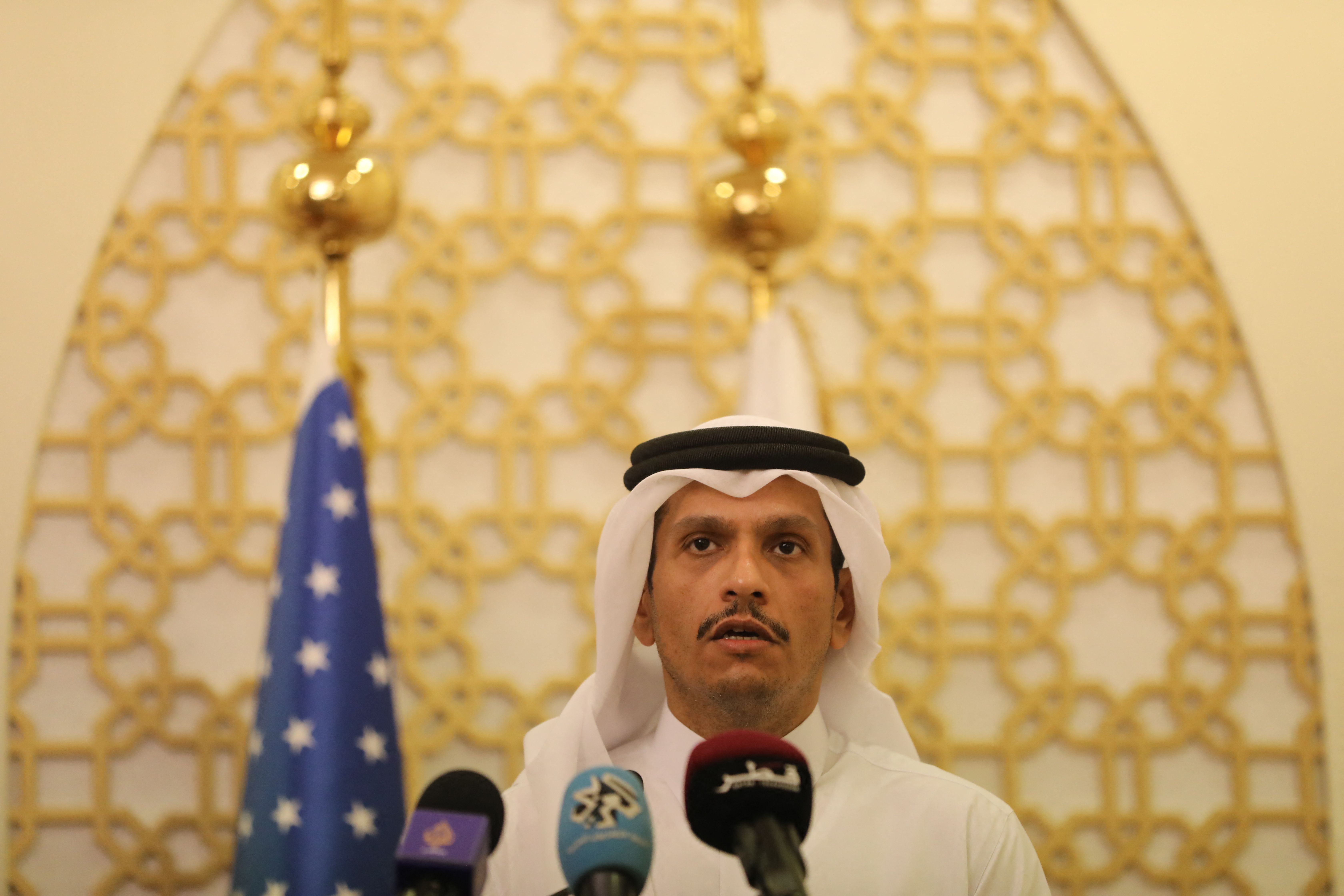 Menlu Qatar Sheikh Mohammad bin Abdulrahman Al-Thani