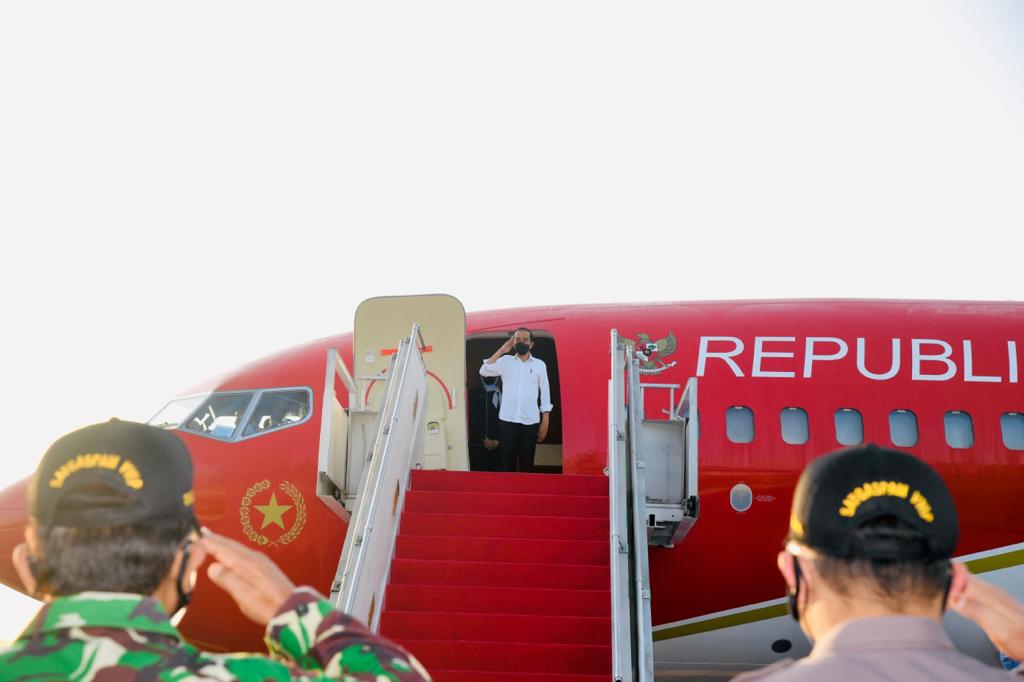 Presiden Joko Widodo akan bertolak dari Bandara Halim Perdanakusuma menuju Sulawesi Selatan.