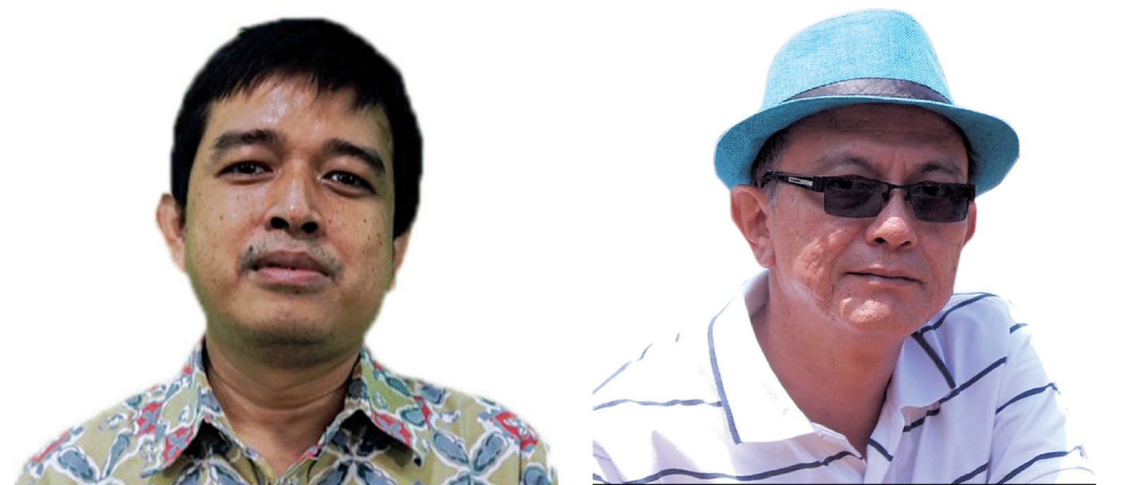 Dr Hempri Suyatna, S.Sos, M.Si (kiri) dan Puthut Indroyono, S.IP.