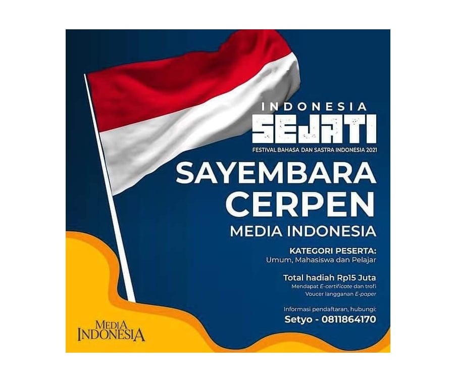 Sayembara Cerpen Media Indonesia 2021.