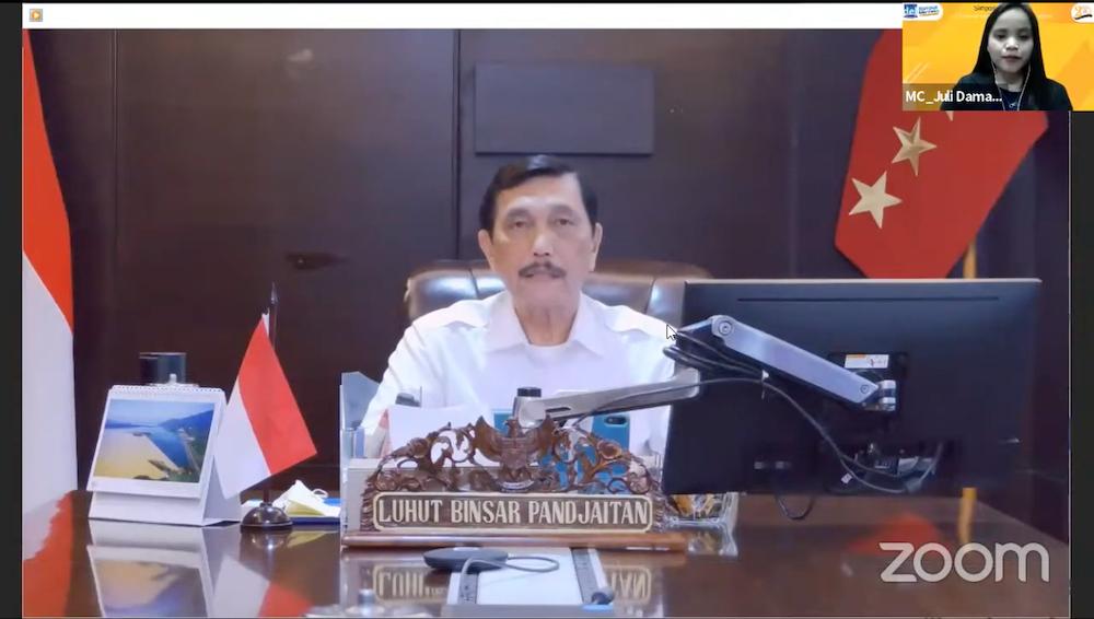 Pendiri dan Ketua Pembina Yayasan Del, Luhut Binsar Pandjaitan.