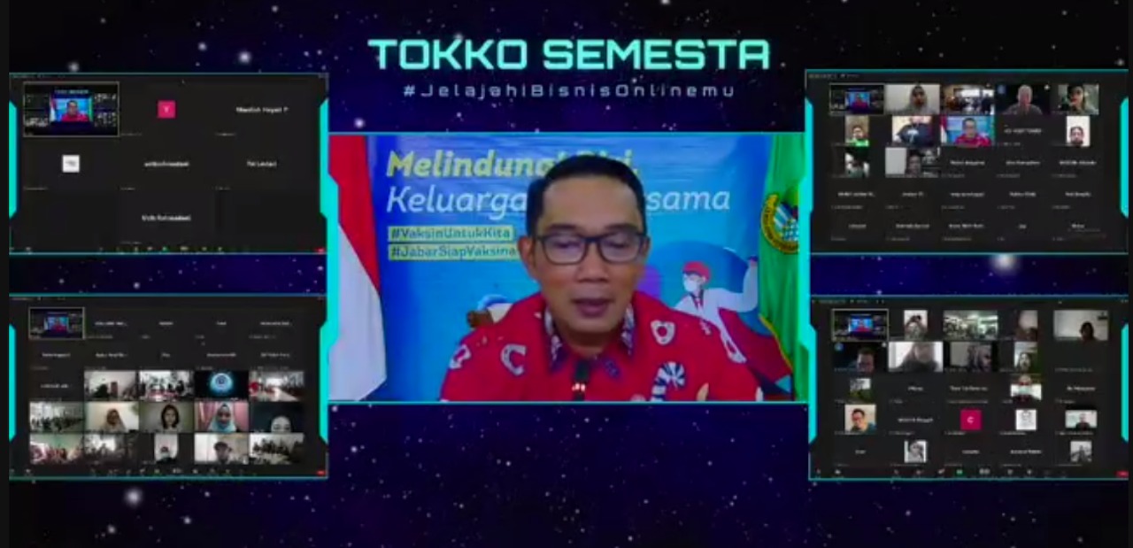 Ridwan Kamil Resmikan Platform Khusus UMKM Tokko